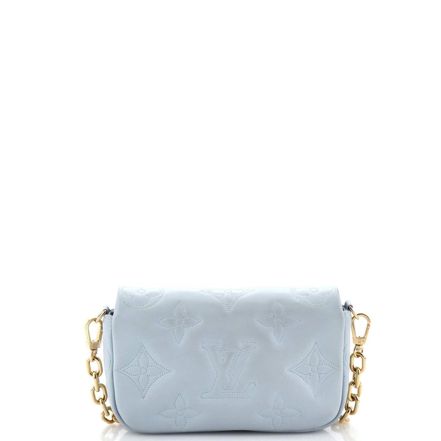 Louis Vuitton Wallet on Strap Bubblegram Leather