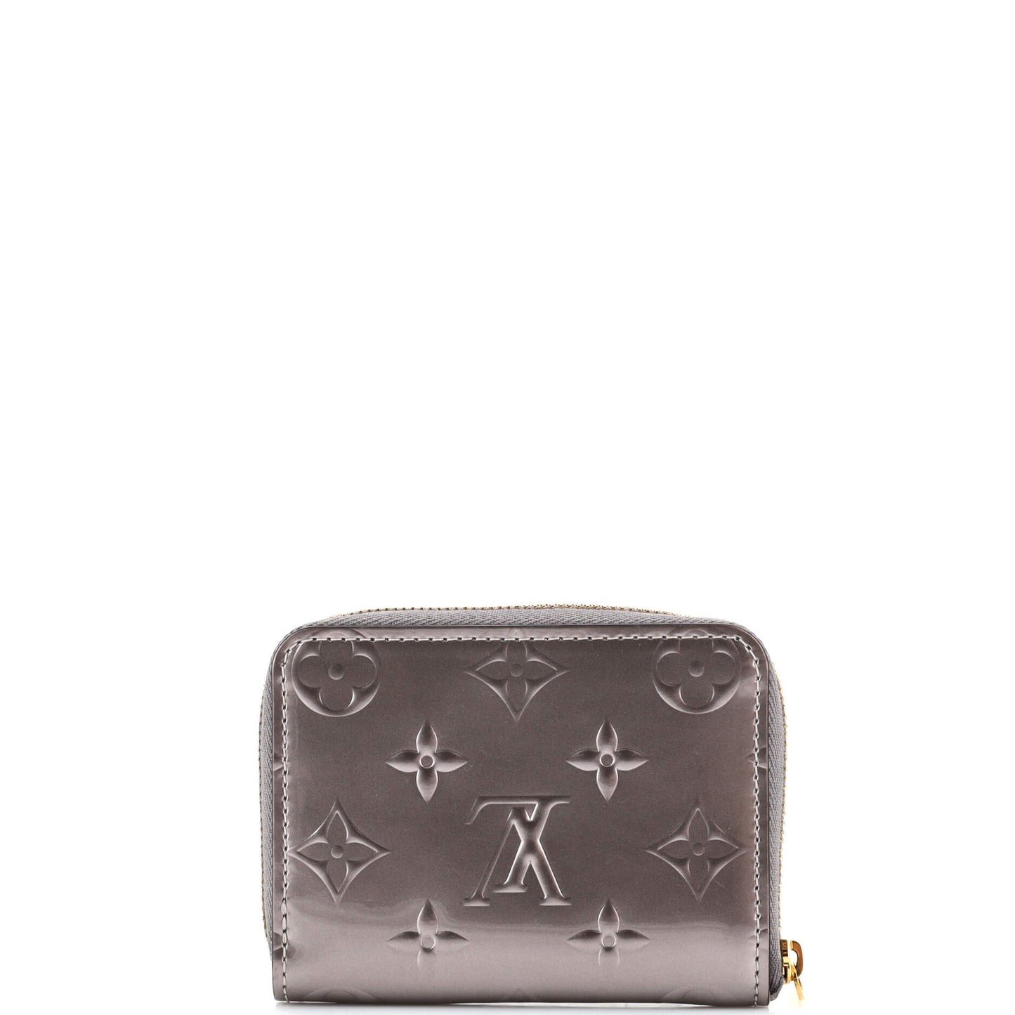 Louis Vuitton Zippy Coin Purse Metallic Monogram Vernis