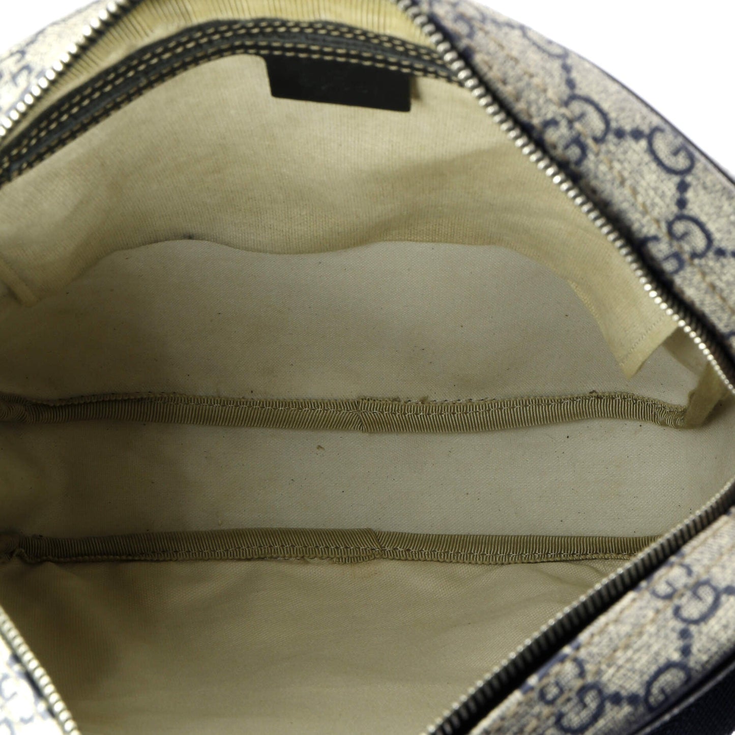 Front Zip Messenger GG Coated Canvas Medium