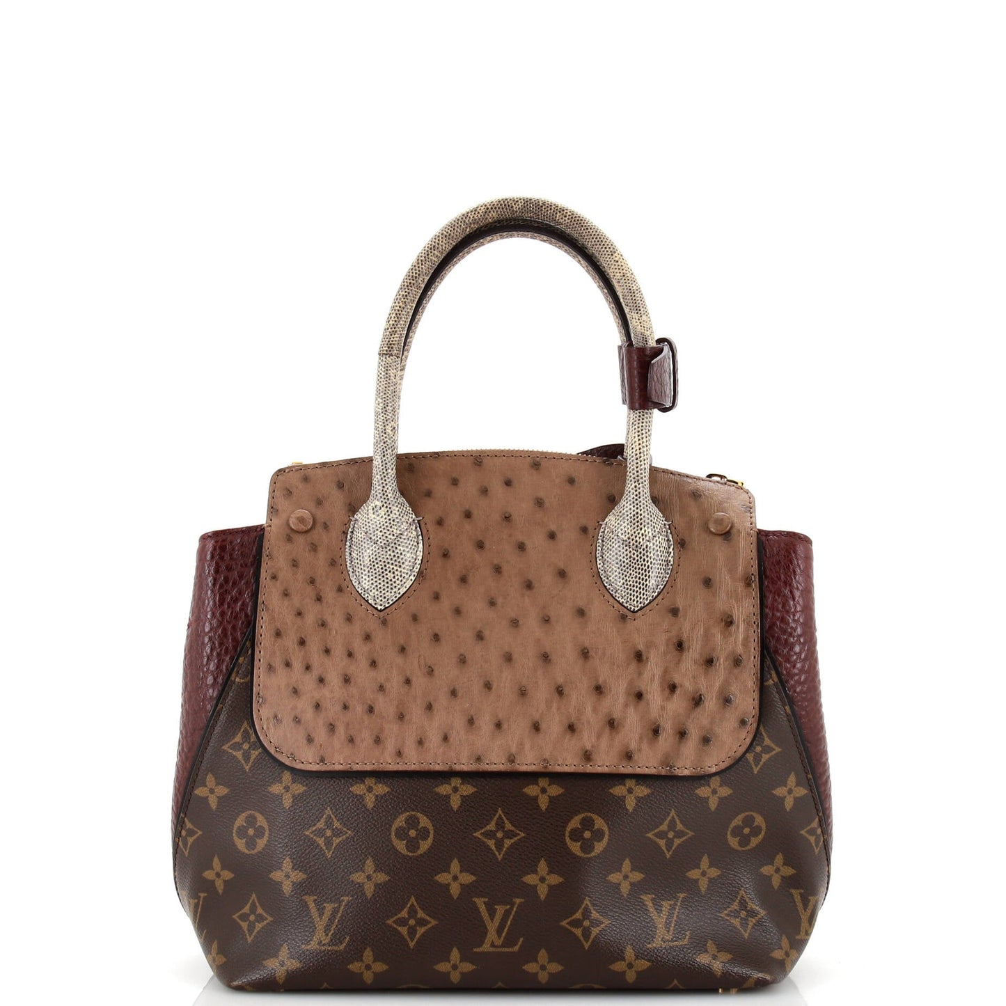 Louis Vuitton Majestueux Tote Monogram Canvas and Exotics PM