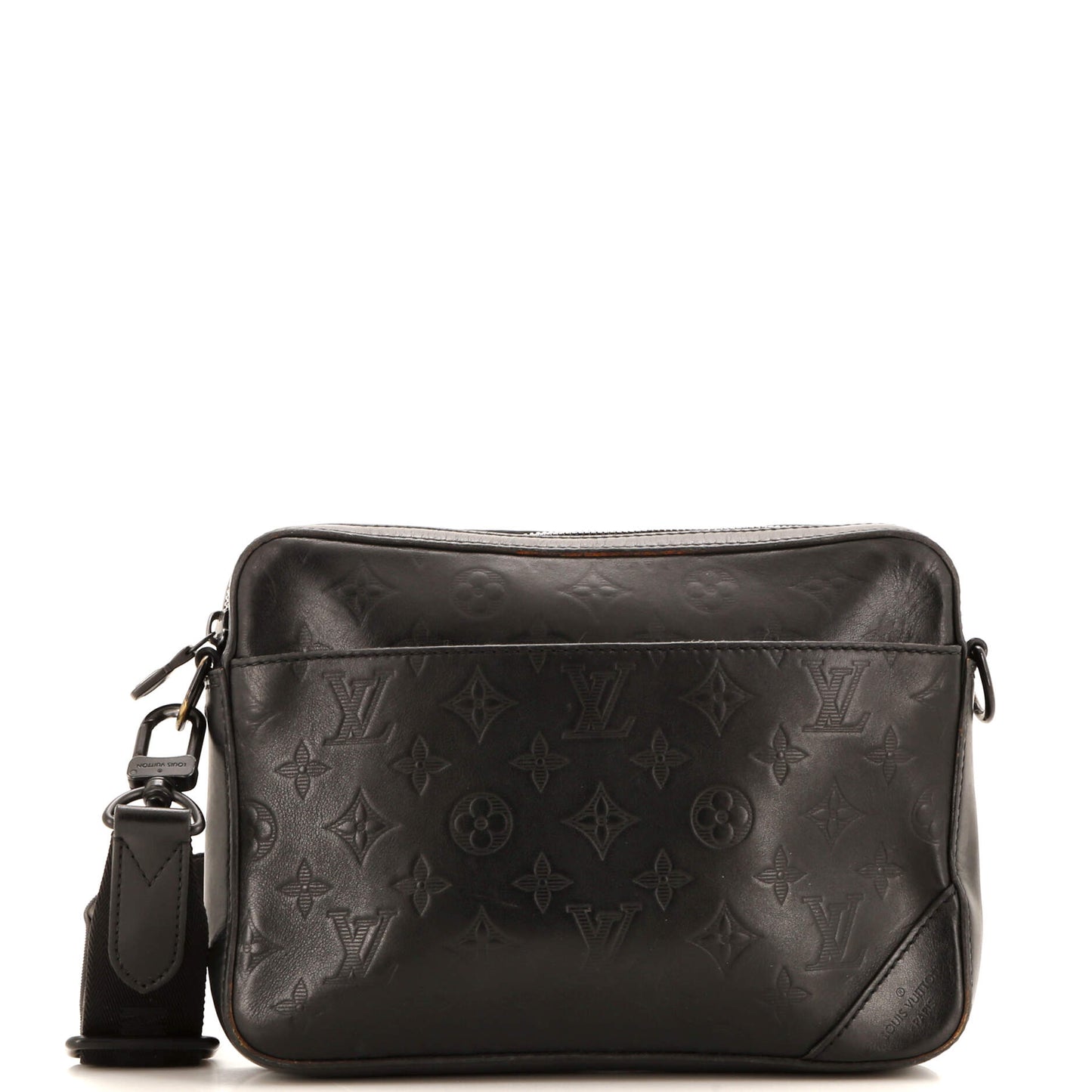 Louis Vuitton Duo Messenger Bag Monogram Shadow Leather