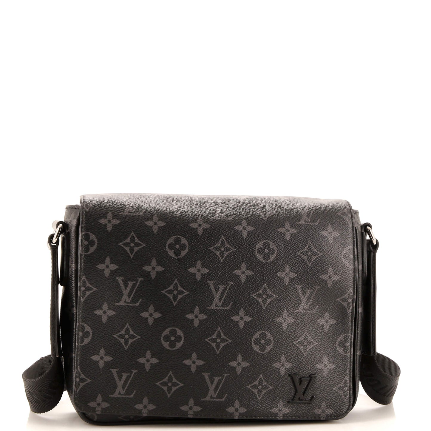 Louis Vuitton District Messenger Bag Monogram Eclipse Canvas PM