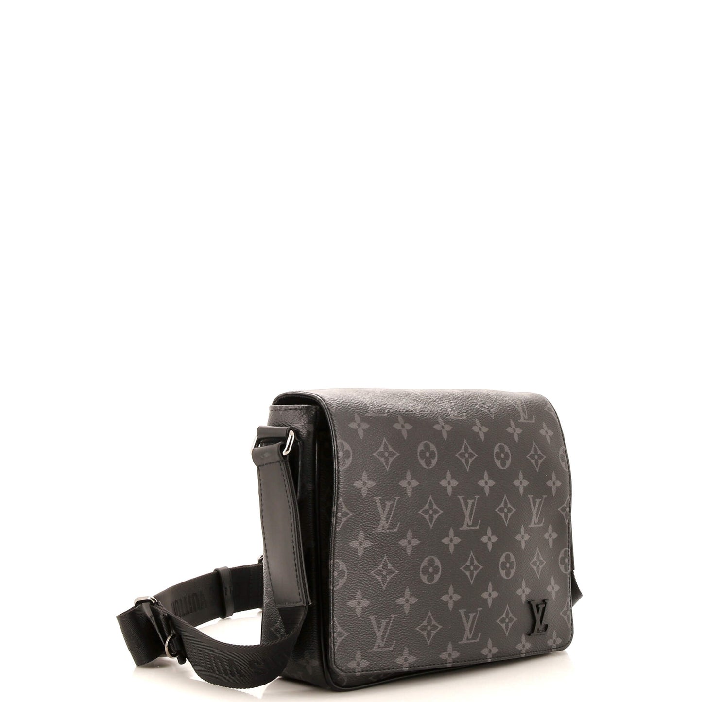 Louis Vuitton District Messenger Bag Monogram Eclipse Canvas PM