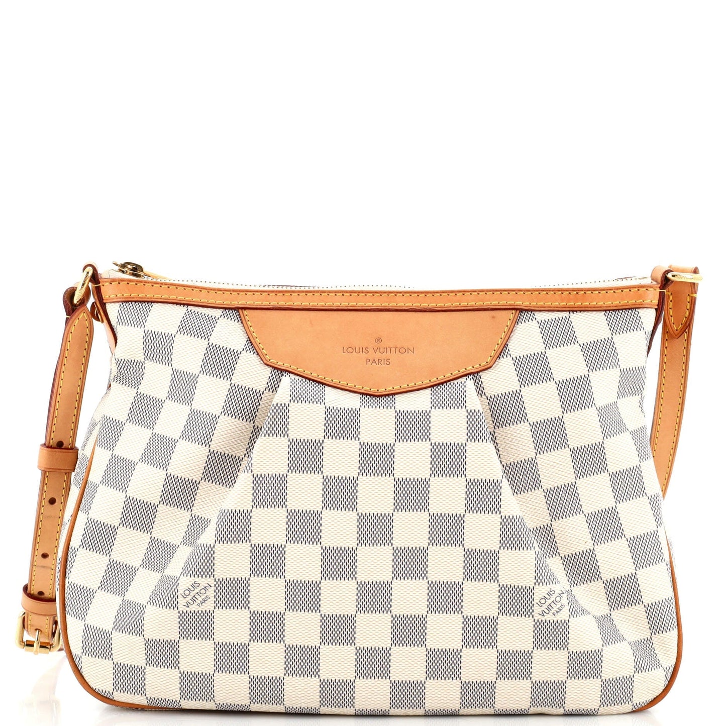 Louis Vuitton Siracusa Handbag Damier PM