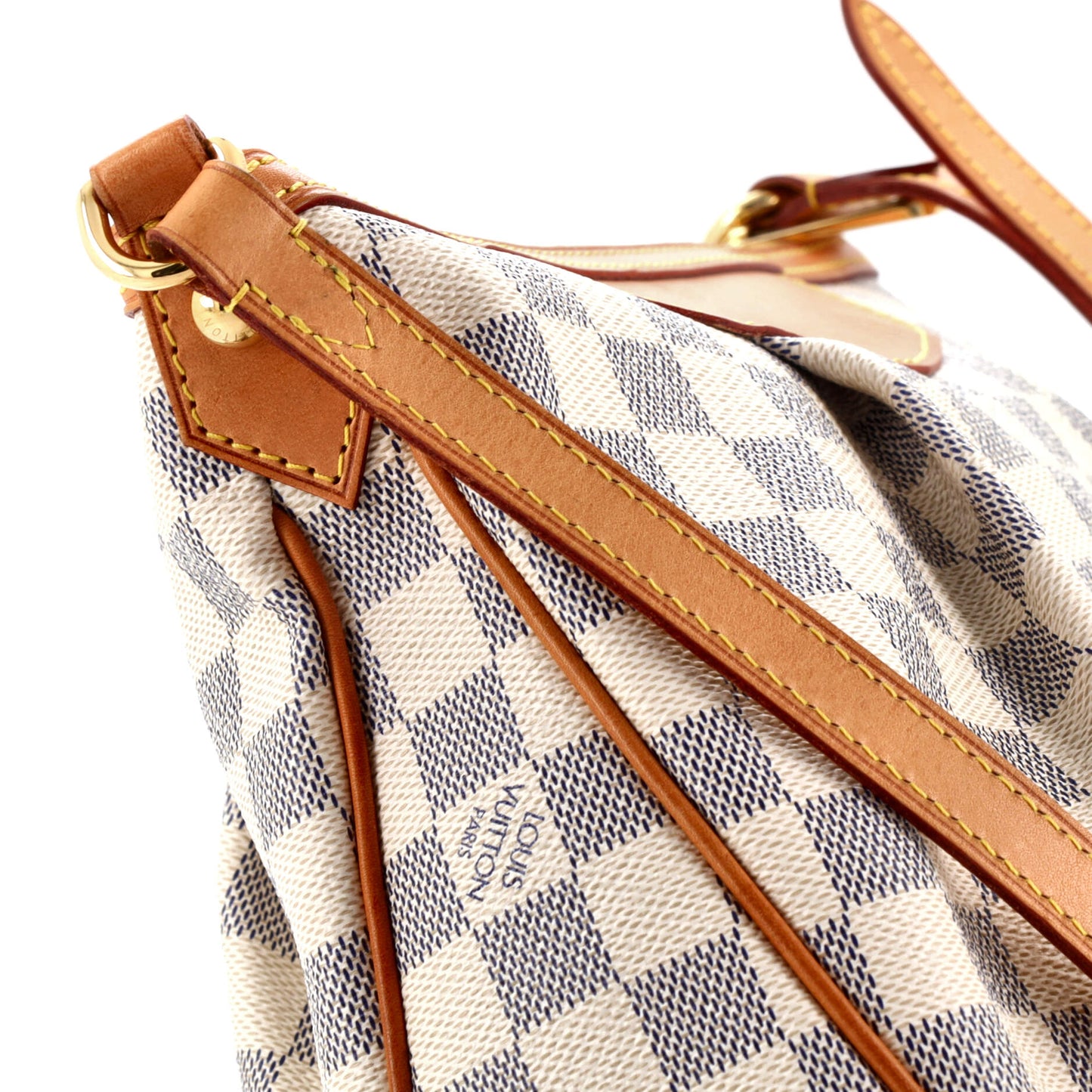 Louis Vuitton Siracusa Handbag Damier PM