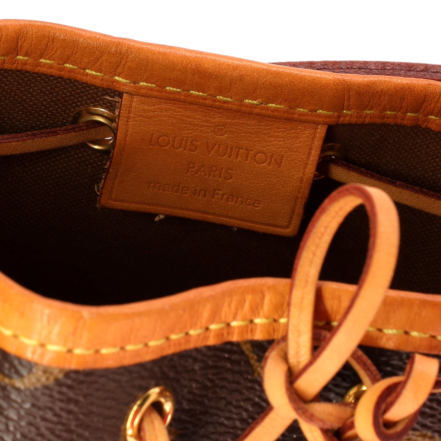 Louis Vuitton Noe Handbag Monogram Canvas Nano