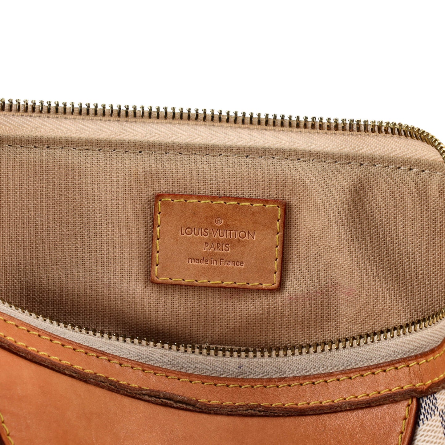 Louis Vuitton Siracusa Handbag Damier PM