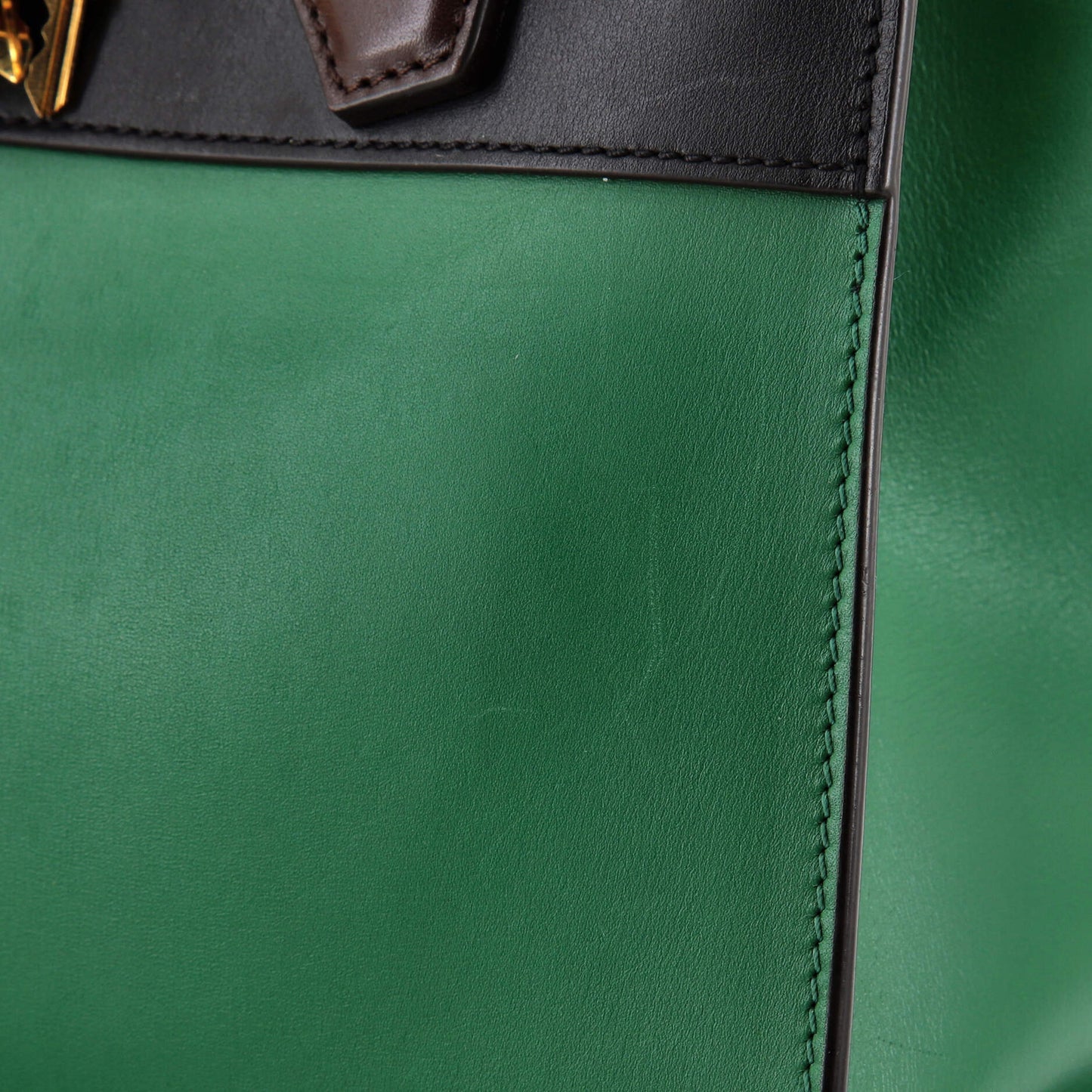 Louis Vuitton City Steamer Handbag Leather PM