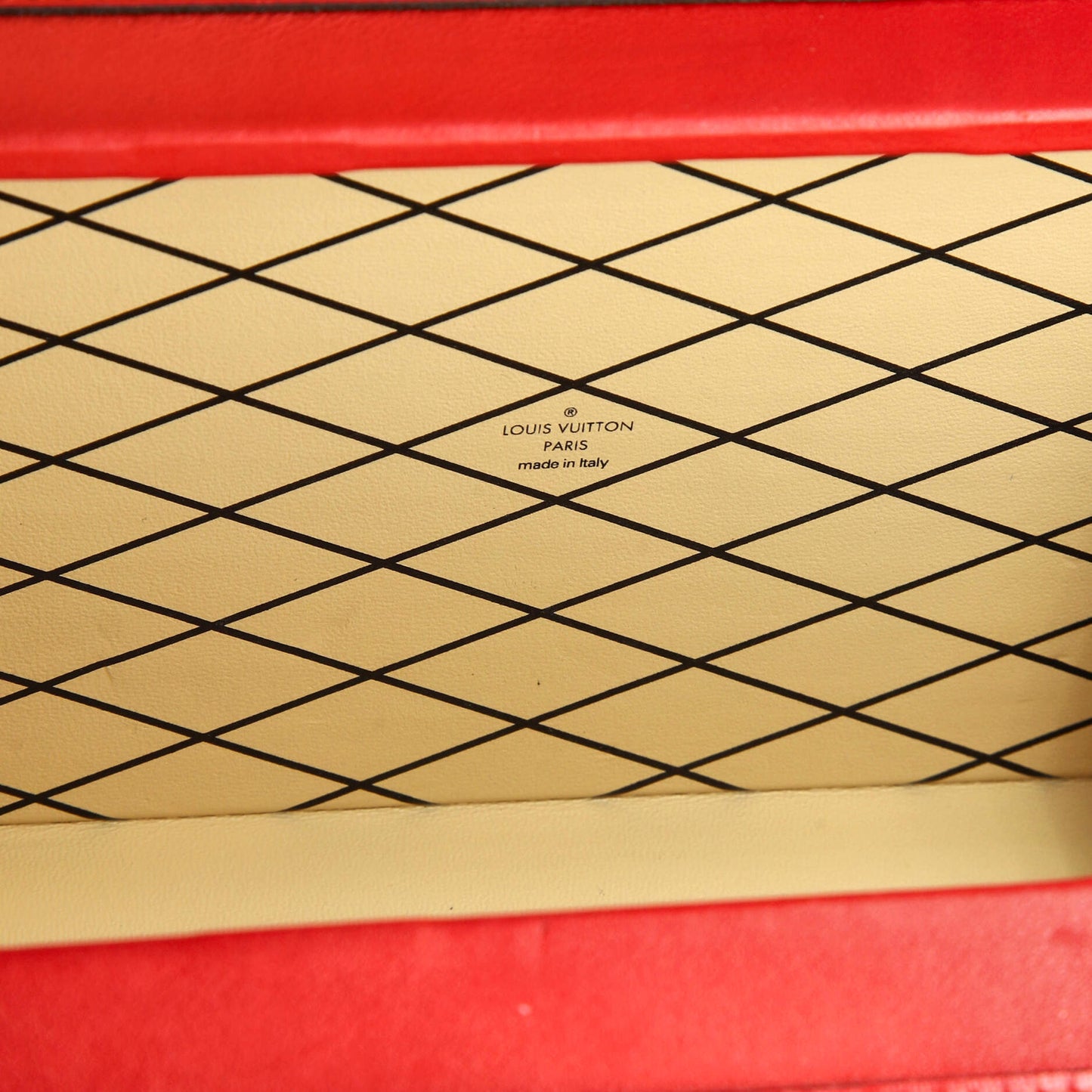 Louis Vuitton Petite Malle Handbag Monogram Vernis