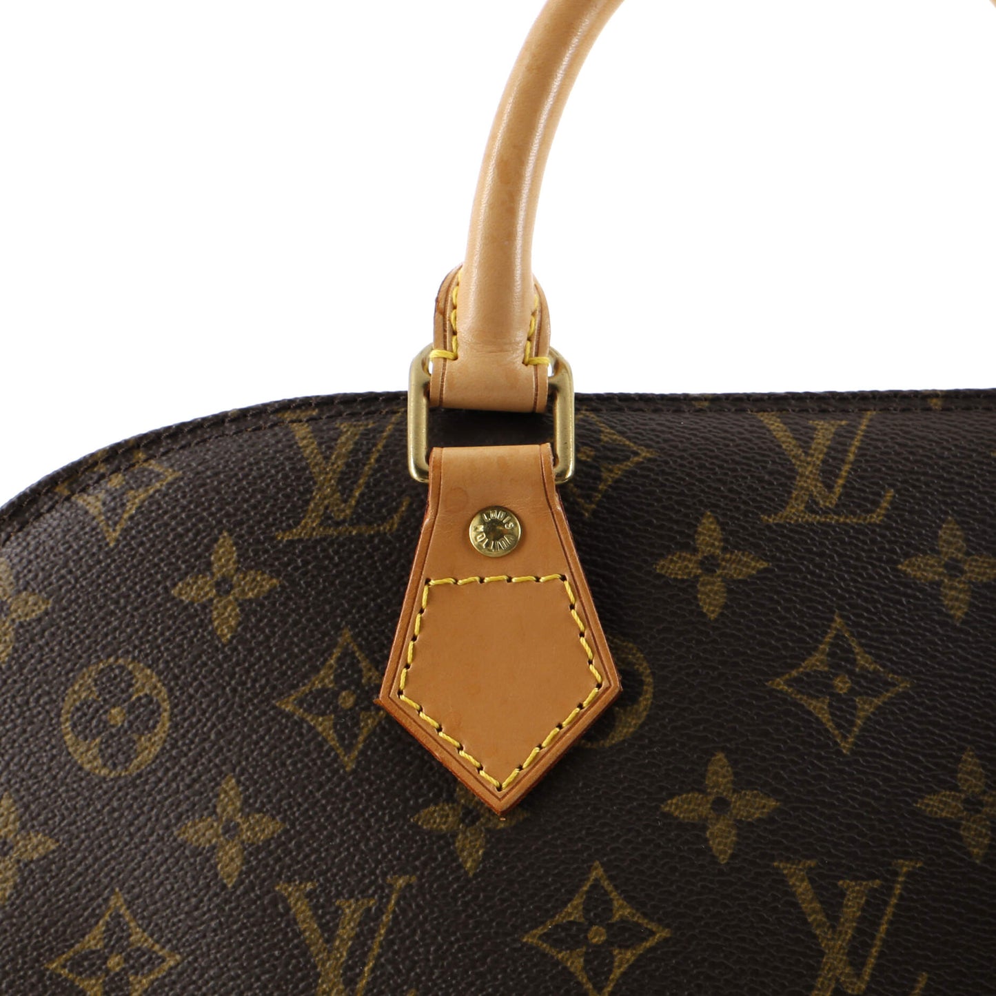 Louis Vuitton Vintage Alma Handbag Monogram Canvas PM