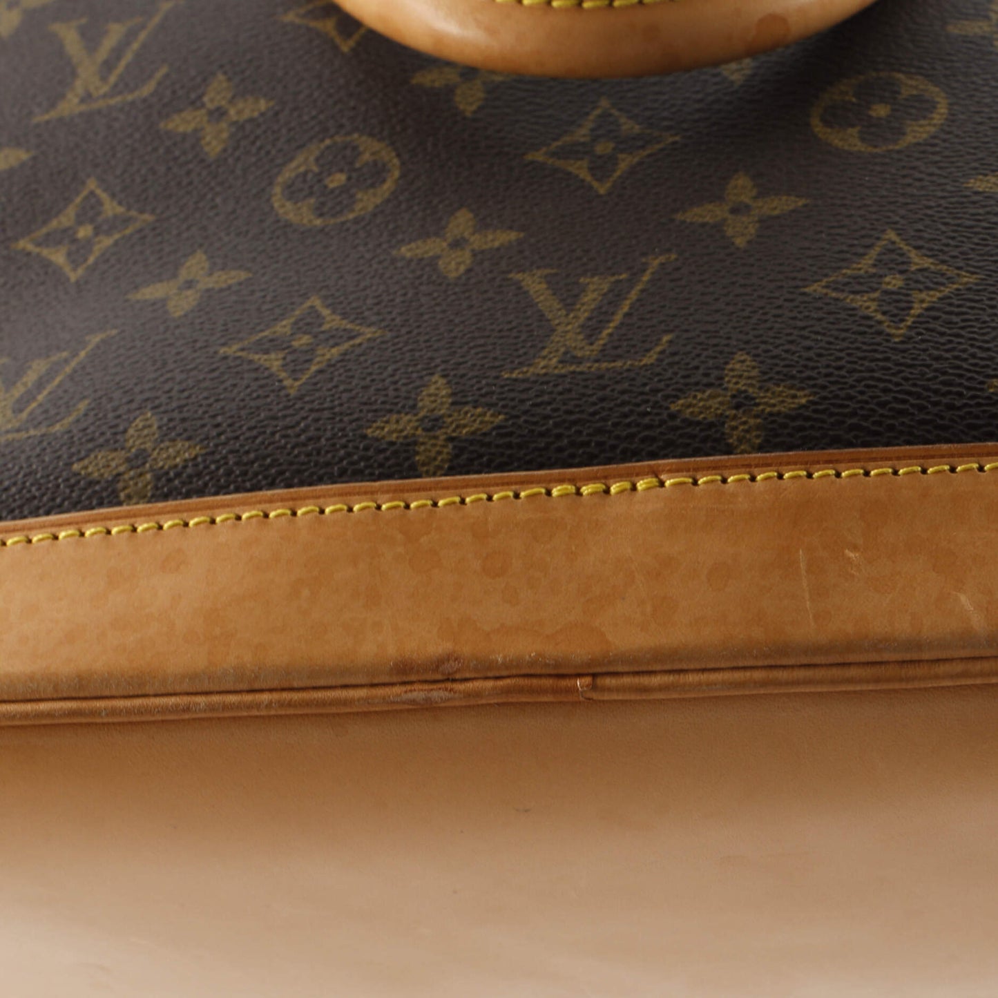 Louis Vuitton Vintage Alma Handbag Monogram Canvas PM