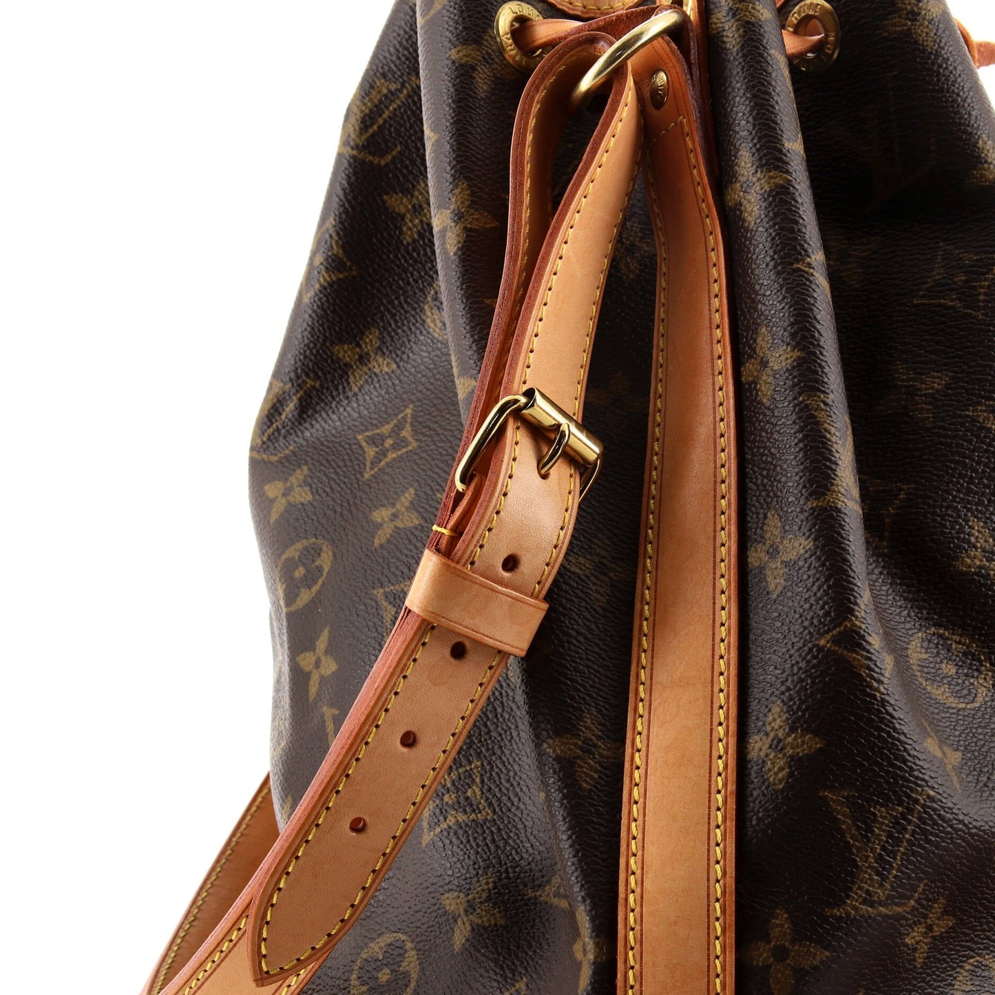 Louis Vuitton Noe Handbag Monogram Canvas Large
