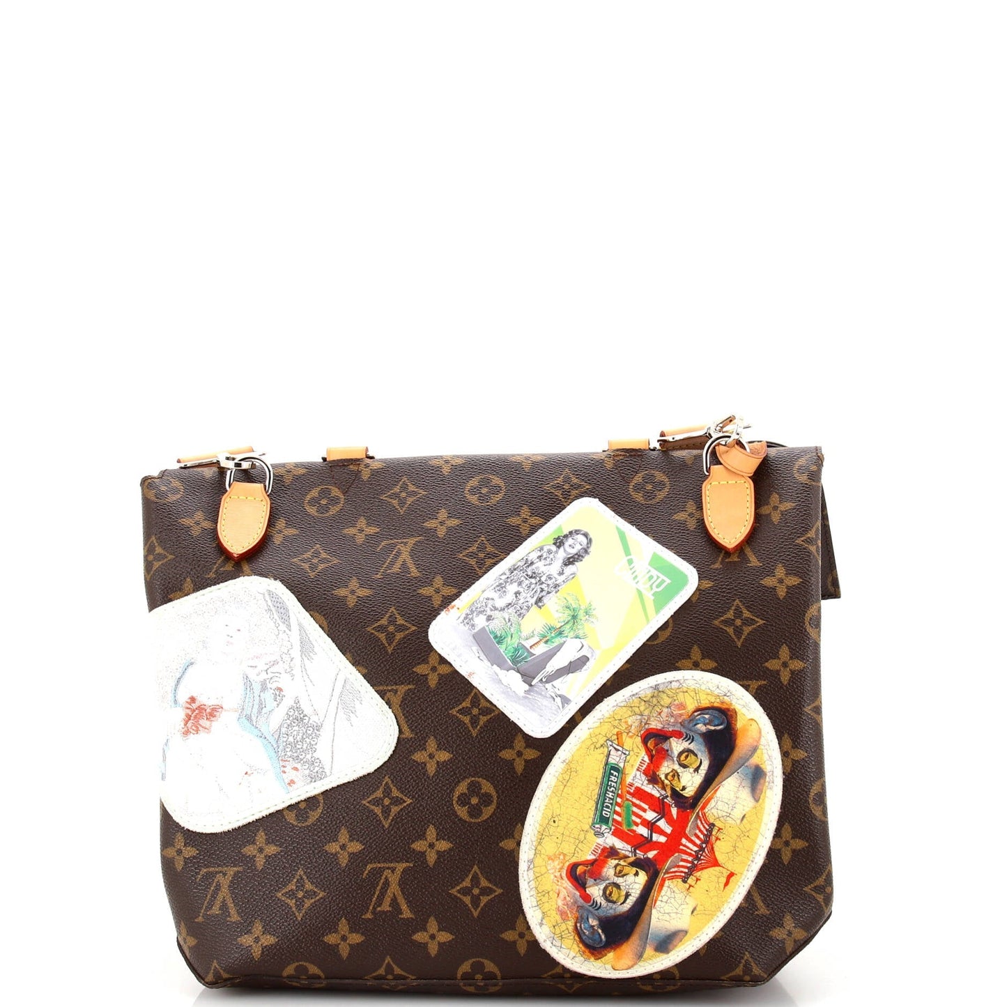 Louis Vuitton Cindy Sherman Camera Messenger Bag Patch Embellished Monogram Canvas