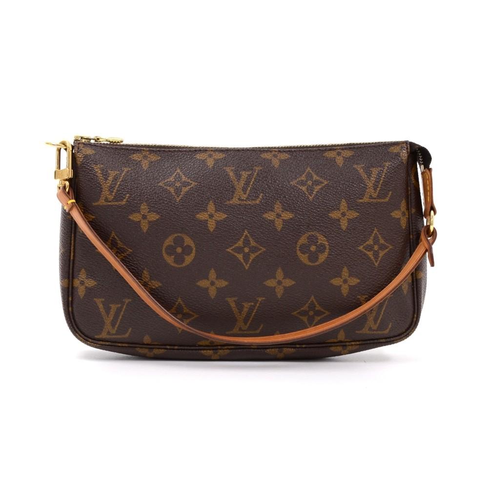 Louis Vuitto Pochette Accessoires Monogram Canvas Evening Bag