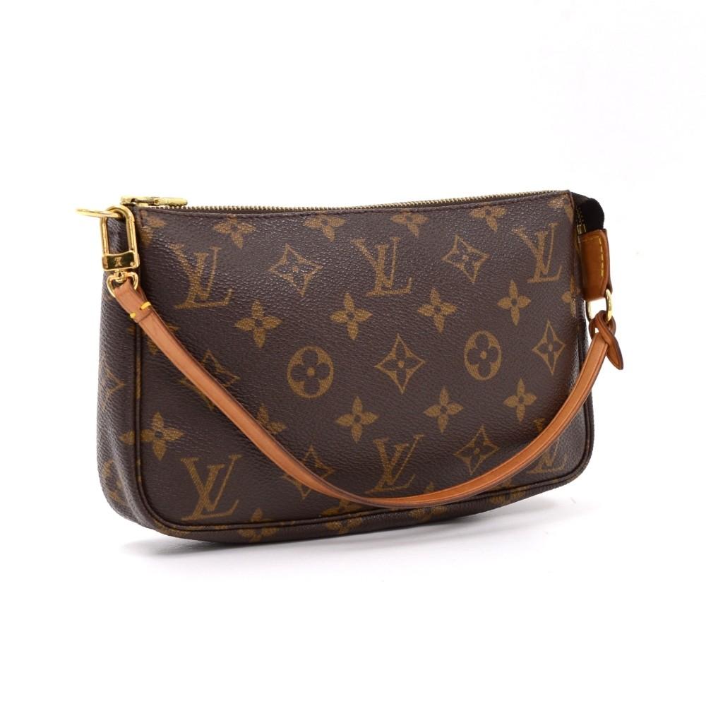 Louis Vuitto Pochette Accessoires Monogram Canvas Evening Bag