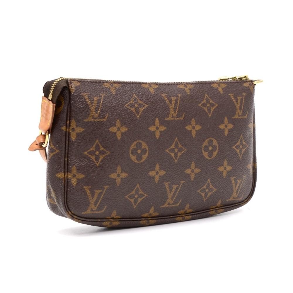 Louis Vuitto Pochette Accessoires Monogram Canvas Evening Bag