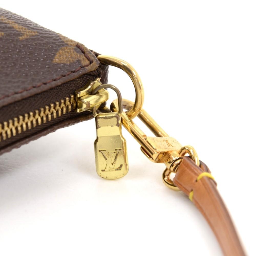 Louis Vuitto Pochette Accessoires Monogram Canvas Evening Bag
