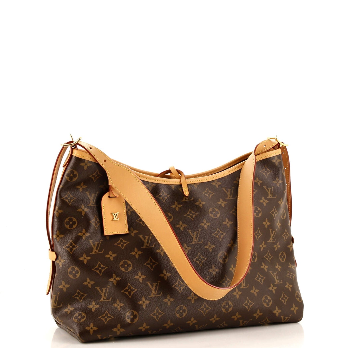 Louis Vuitton CarryAll Hobo Monogram Canvas MM