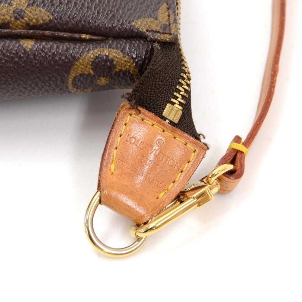 Louis Vuitto Pochette Accessoires Monogram Canvas Evening Bag
