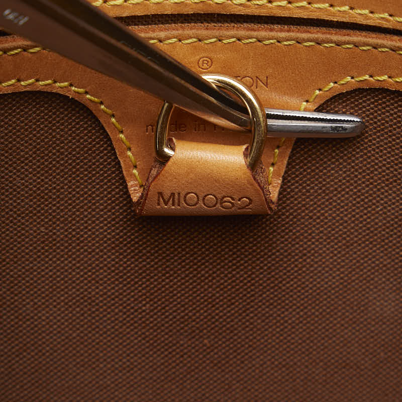 Louis Vuitton Monogram Ellipse MM Handbag M51126 Brown PVC Leather  Louis Vuitton