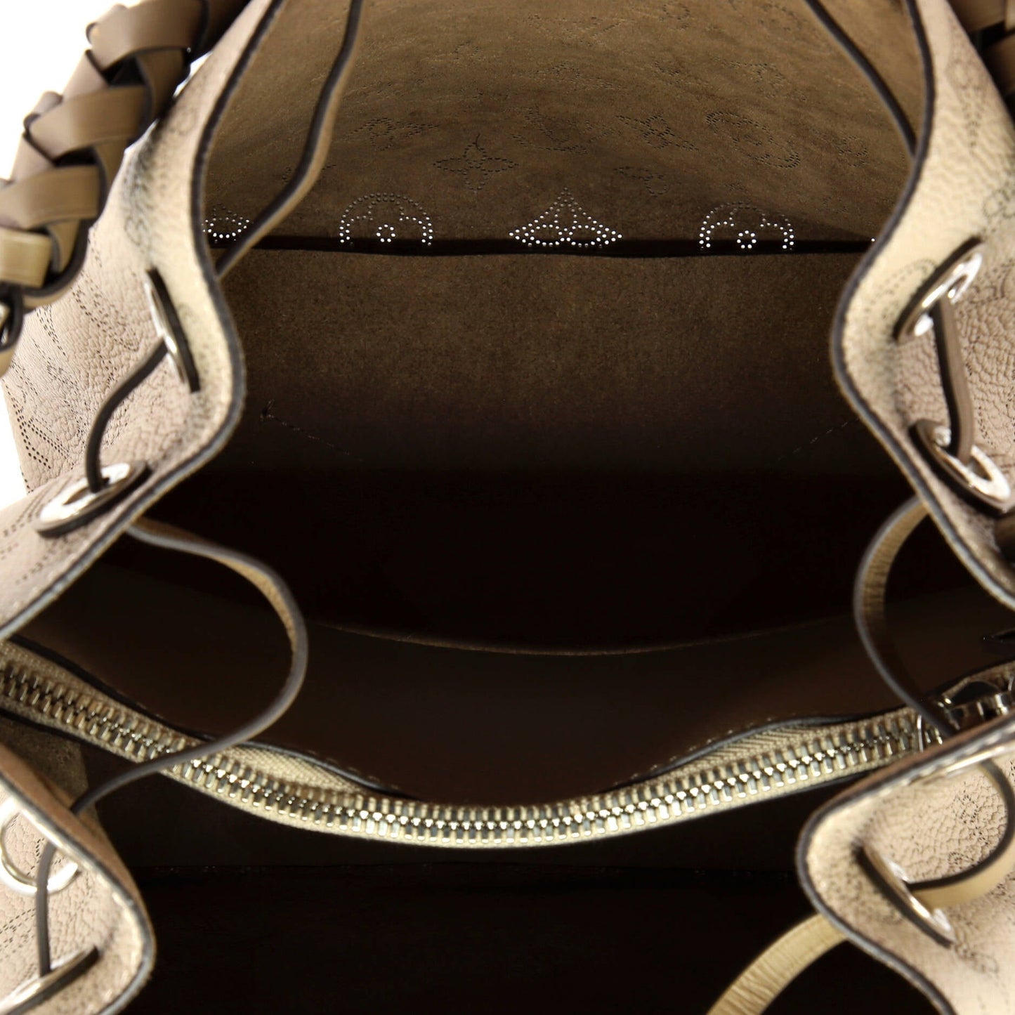 Louis Vuitton Muria Bucket Bag Mahina Leather