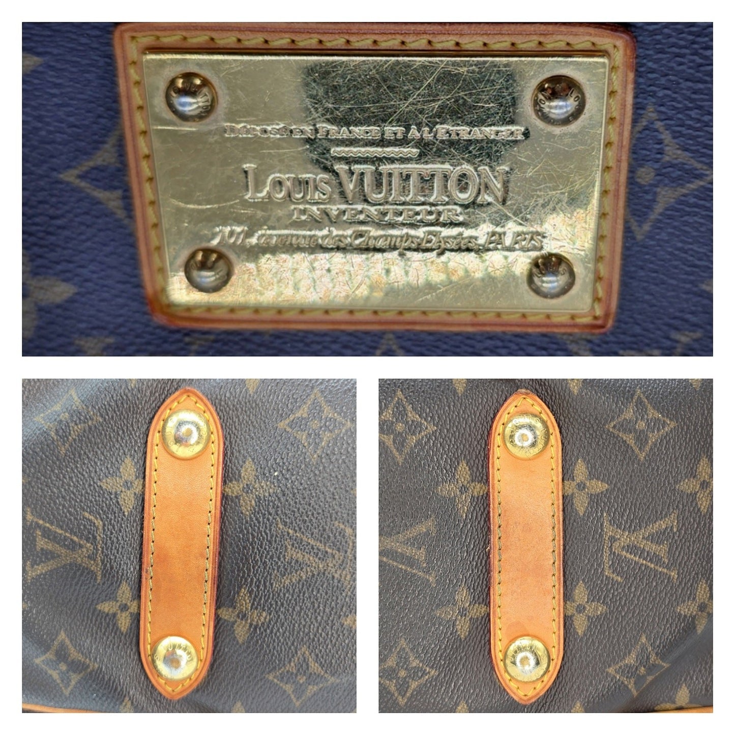 Louis Vuitton Vintage Monogram Galleria GM Hobo