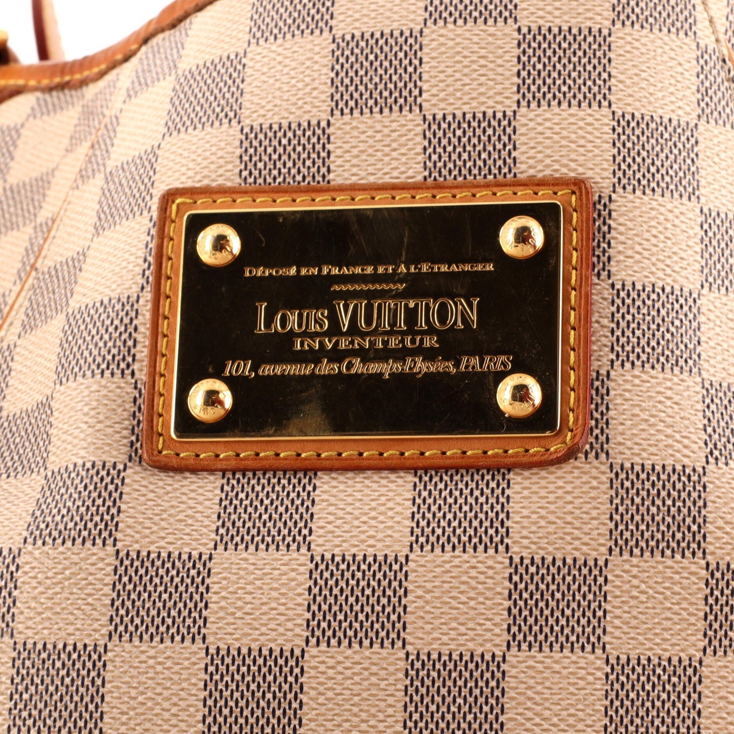 Louis Vuitton Galliera Handbag Damier GM