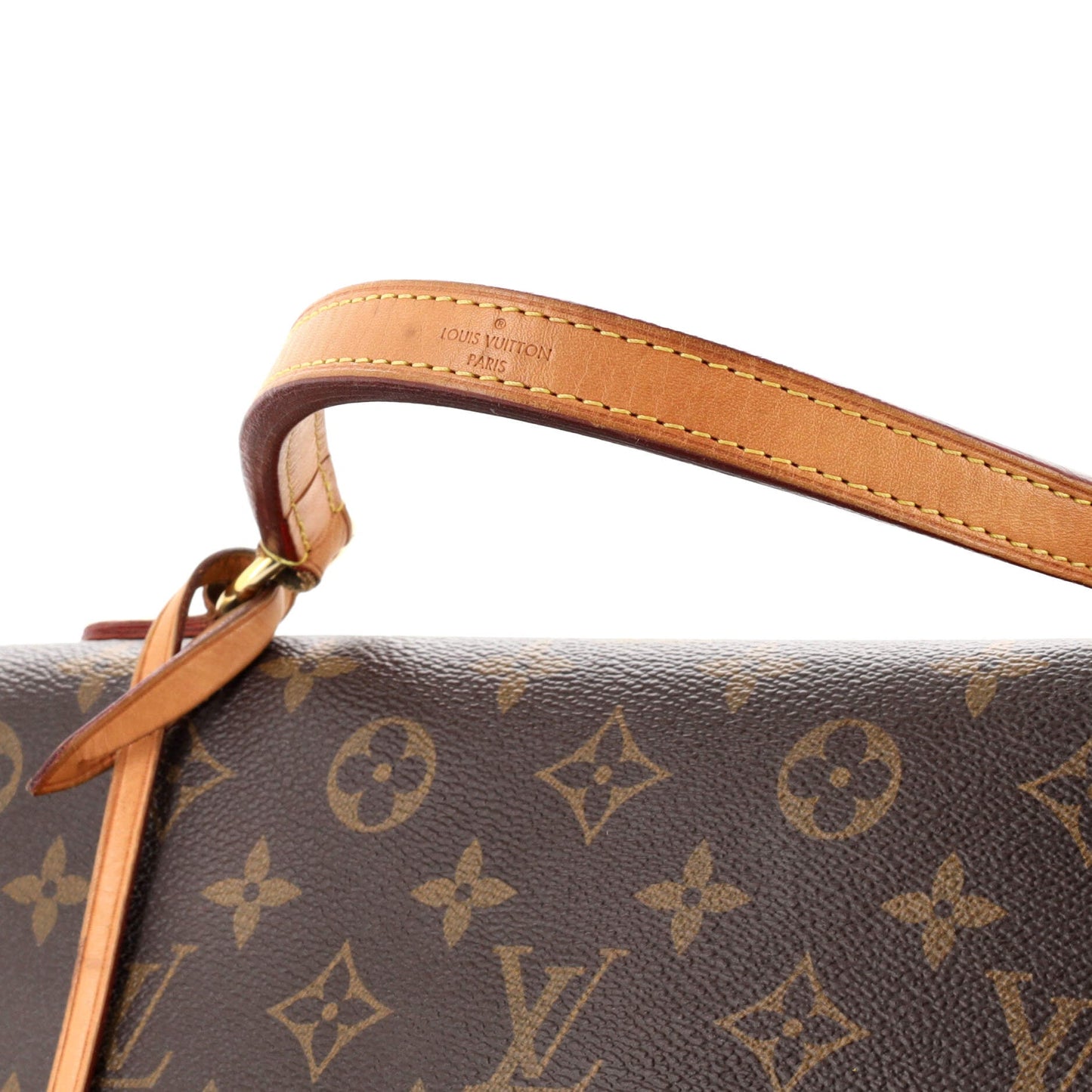 Louis Vuitton Cluny Top Handle Bag Monogram Canvas MM