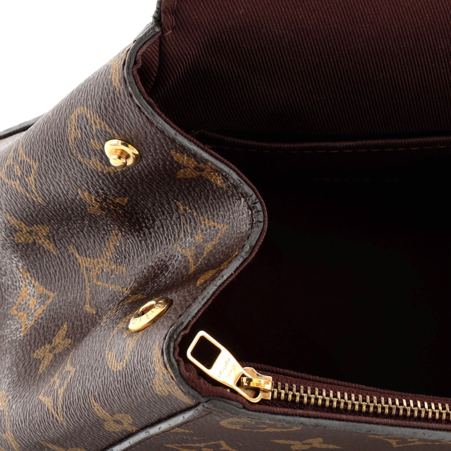 Louis Vuitton Cluny Top Handle Bag Monogram Canvas MM