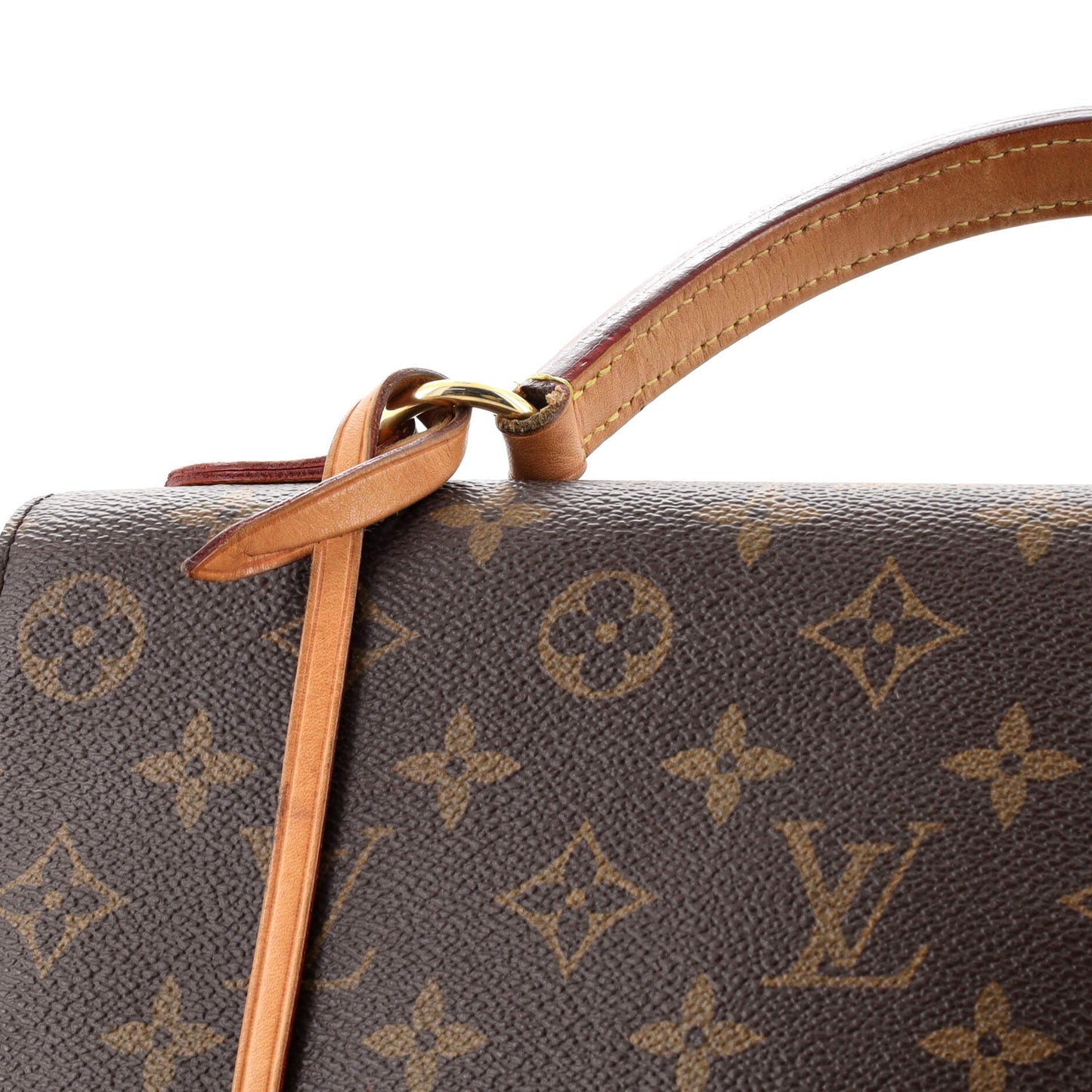 Louis Vuitton Cluny Top Handle Bag Monogram Canvas MM