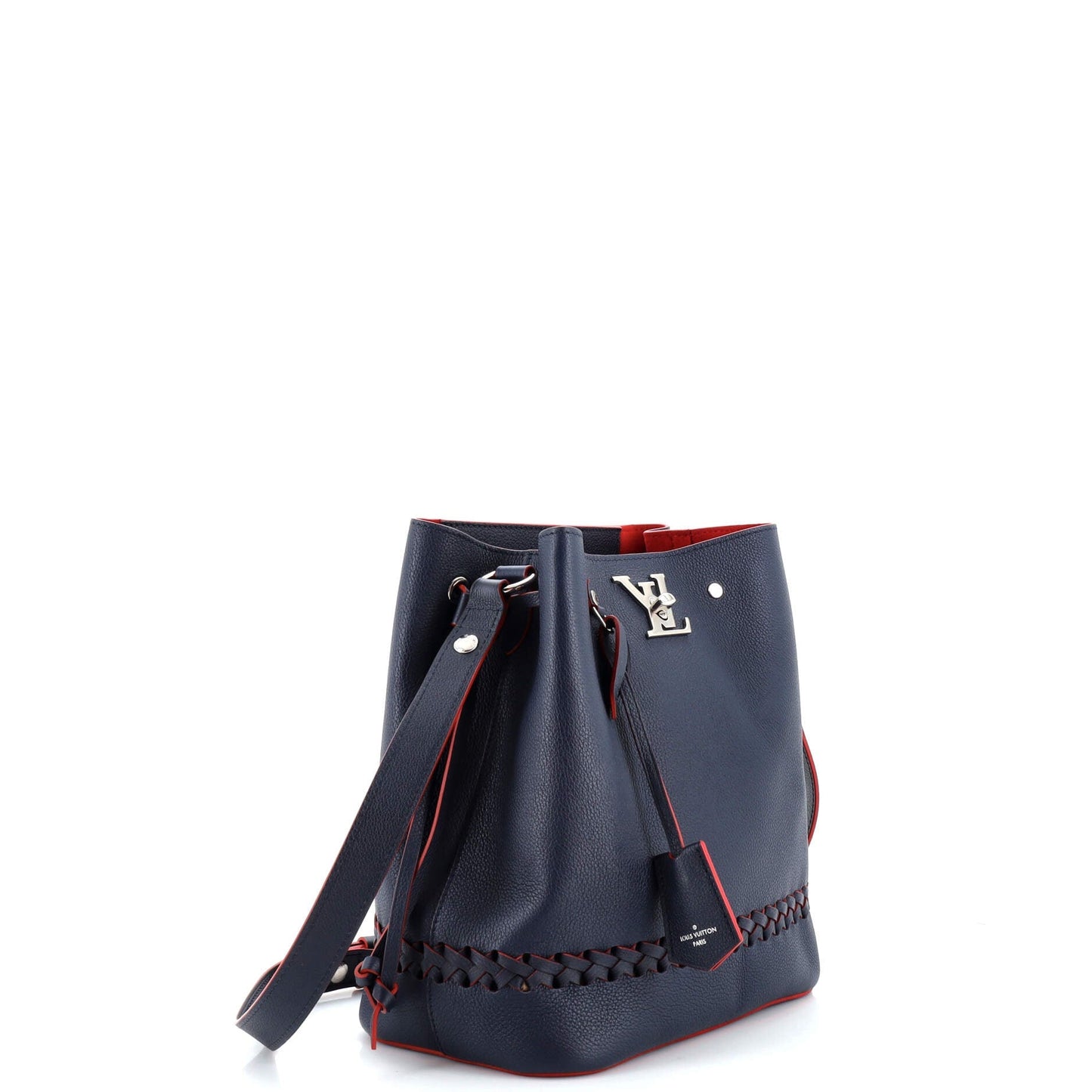 Louis Vuitton Lockme Bucket Bag Braided Leather