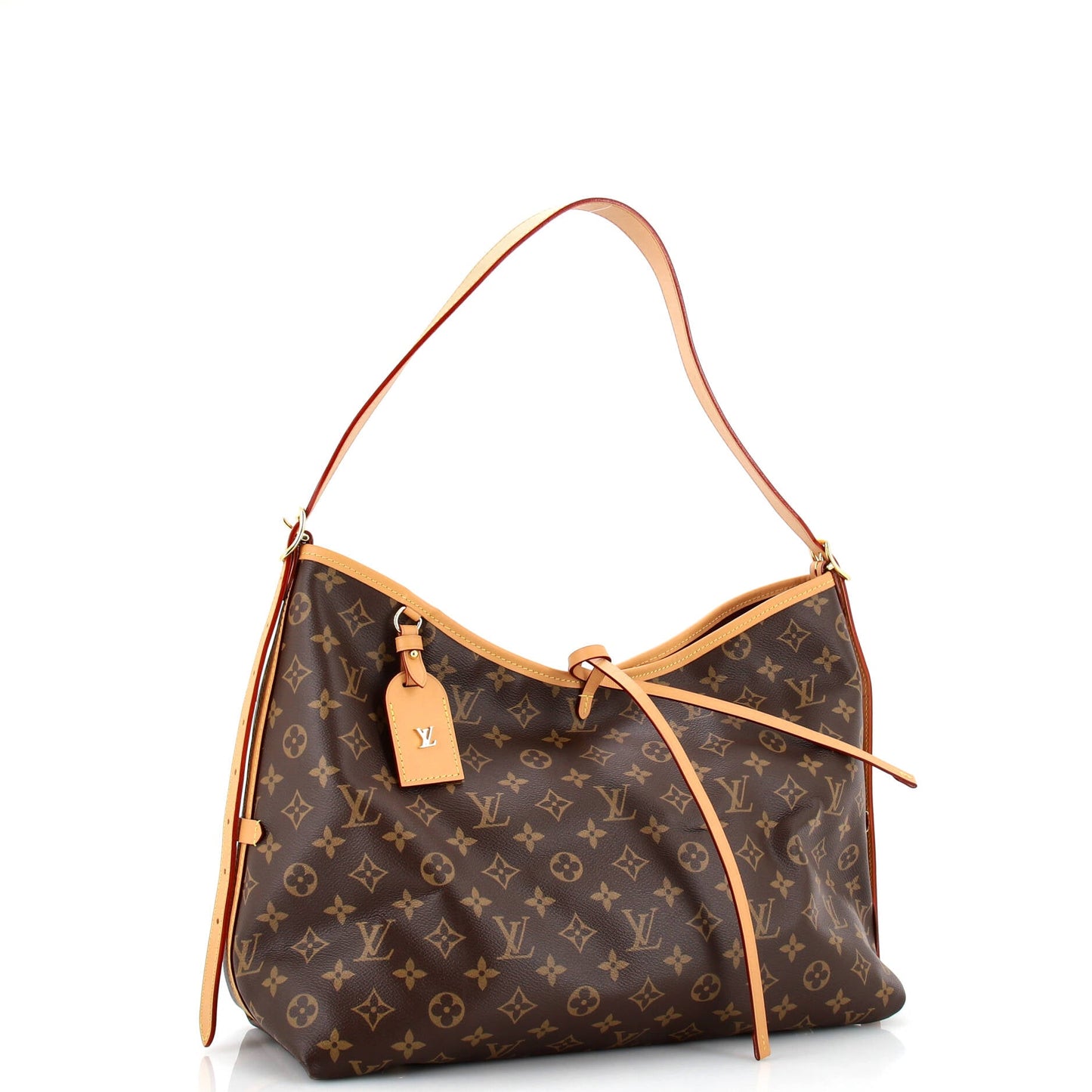 Louis Vuitton CarryAll Hobo Monogram Canvas MM