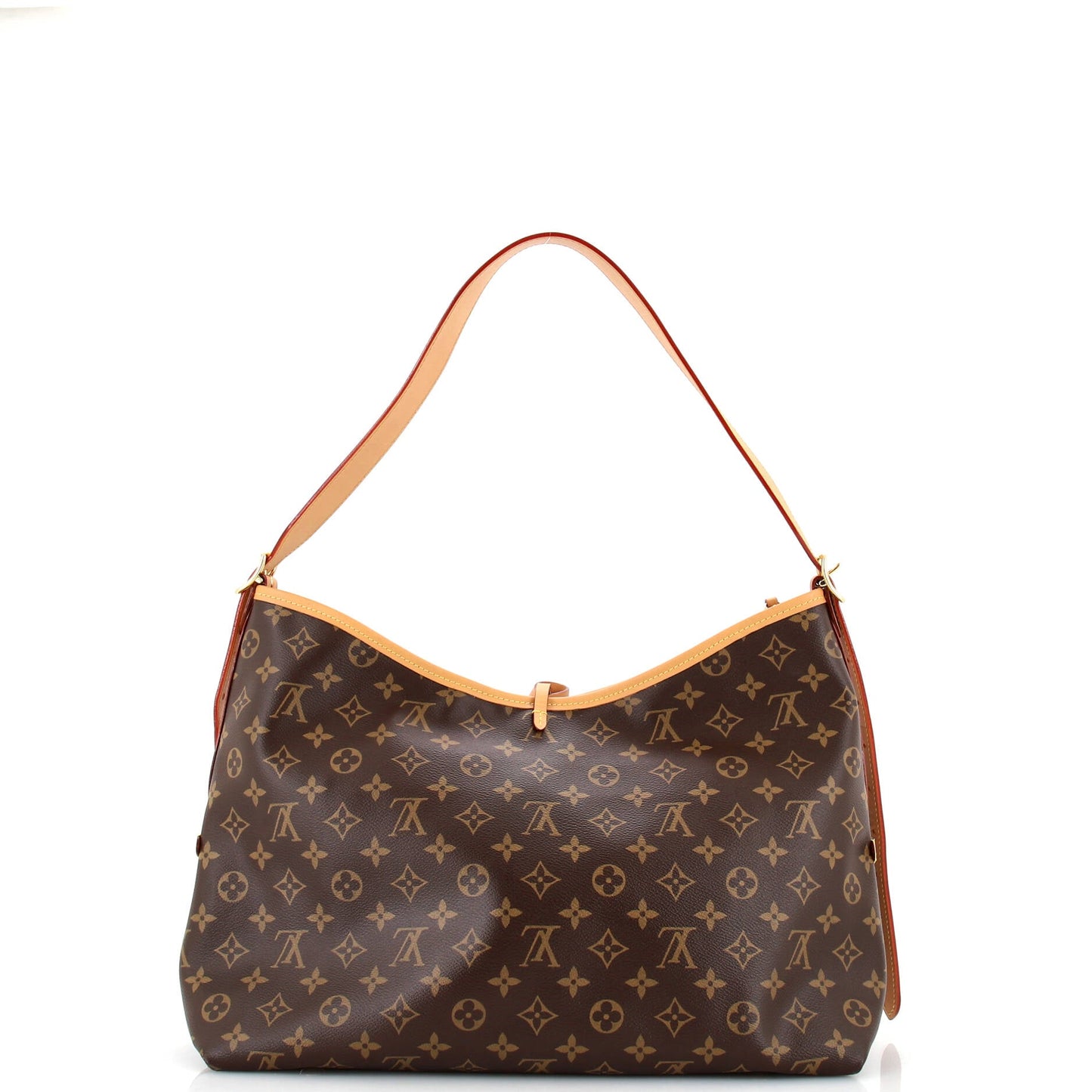 Louis Vuitton CarryAll Hobo Monogram Canvas MM