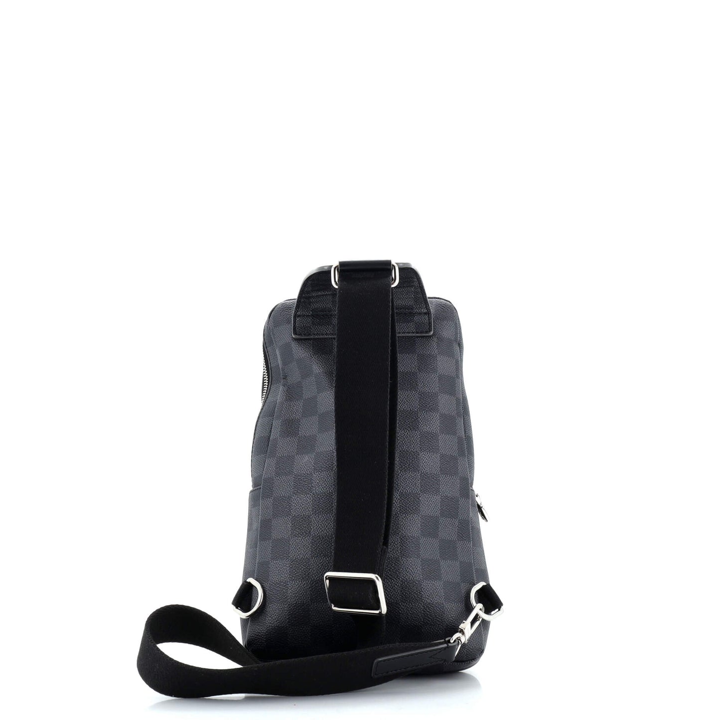 Louis Vuitton Avenue Sling Bag Limited Edition Interlinked Logo Damier Graphite