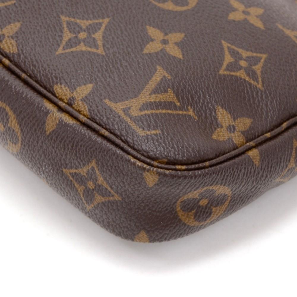 Louis Vuitto Pochette Accessoires Monogram Canvas Evening Bag