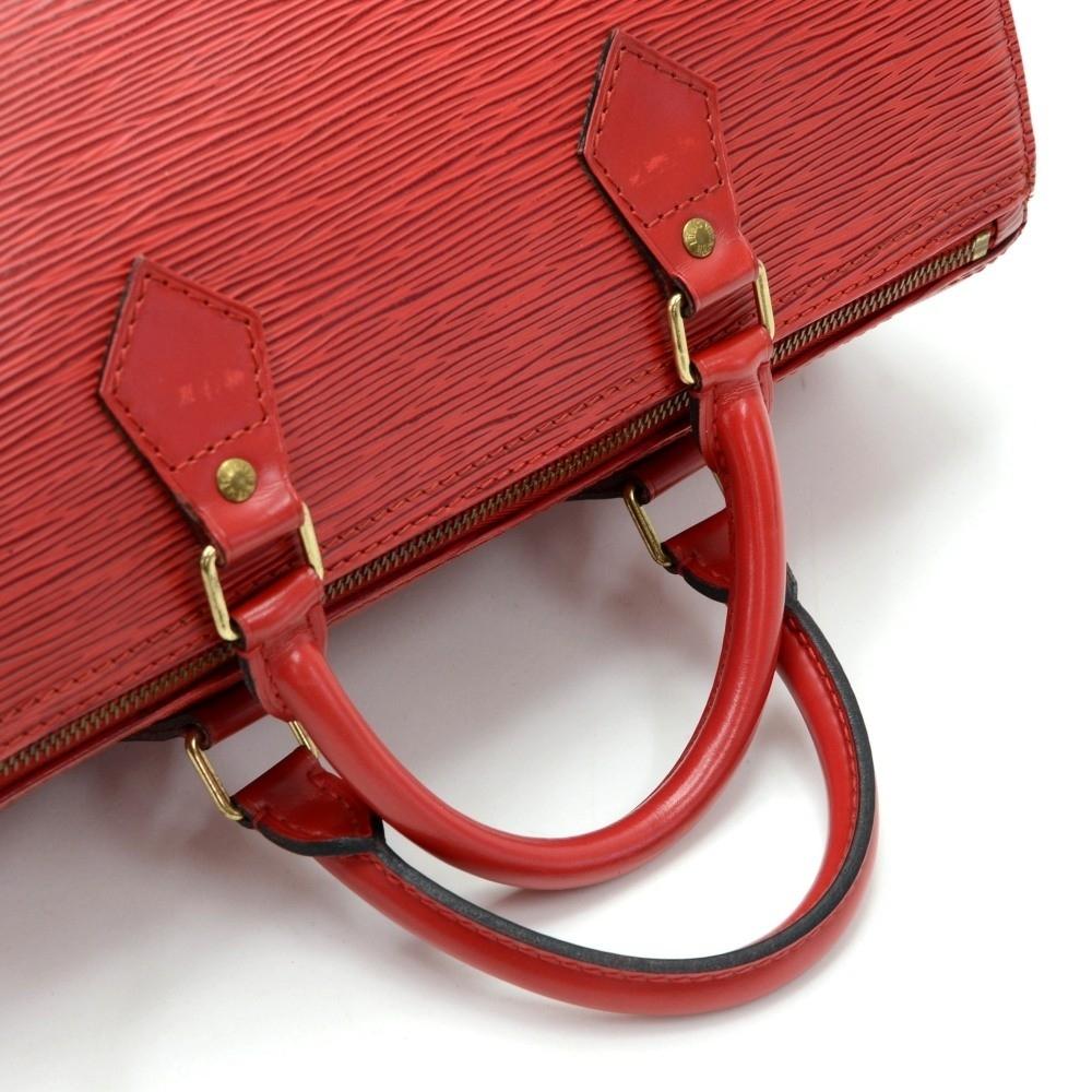 Louis Vuitto Speedy 30 Epi Leather Handbag
