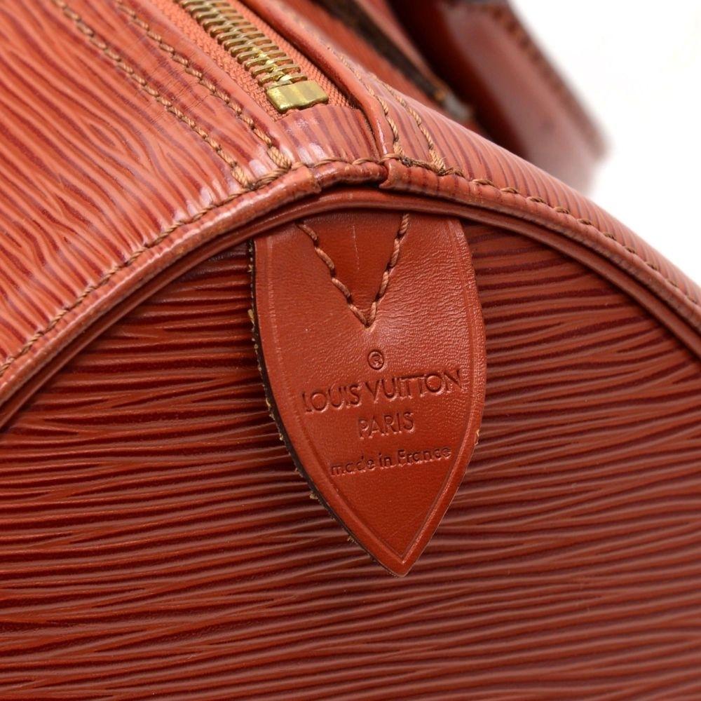 Louis Vuitto Speedy 30 Epi Leather Handbag