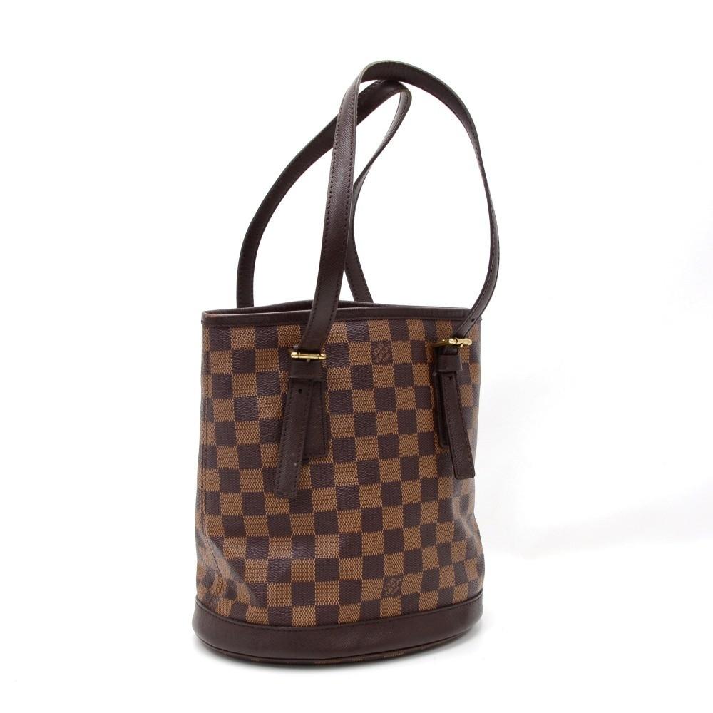 Louis Vuitto Marais Damier EbÃ¨ne Canvas Shoulder Bag