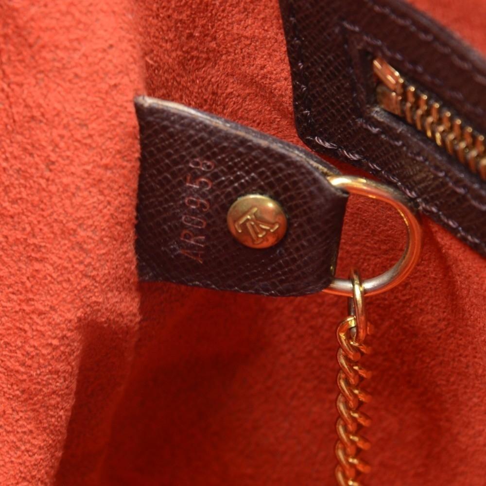 Louis Vuitto Marais Damier EbÃ¨ne Canvas Shoulder Bag