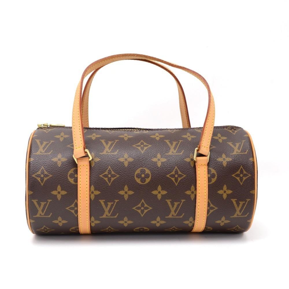 Louis Vuitto Papillon 27 Monogram Canvas Handbag