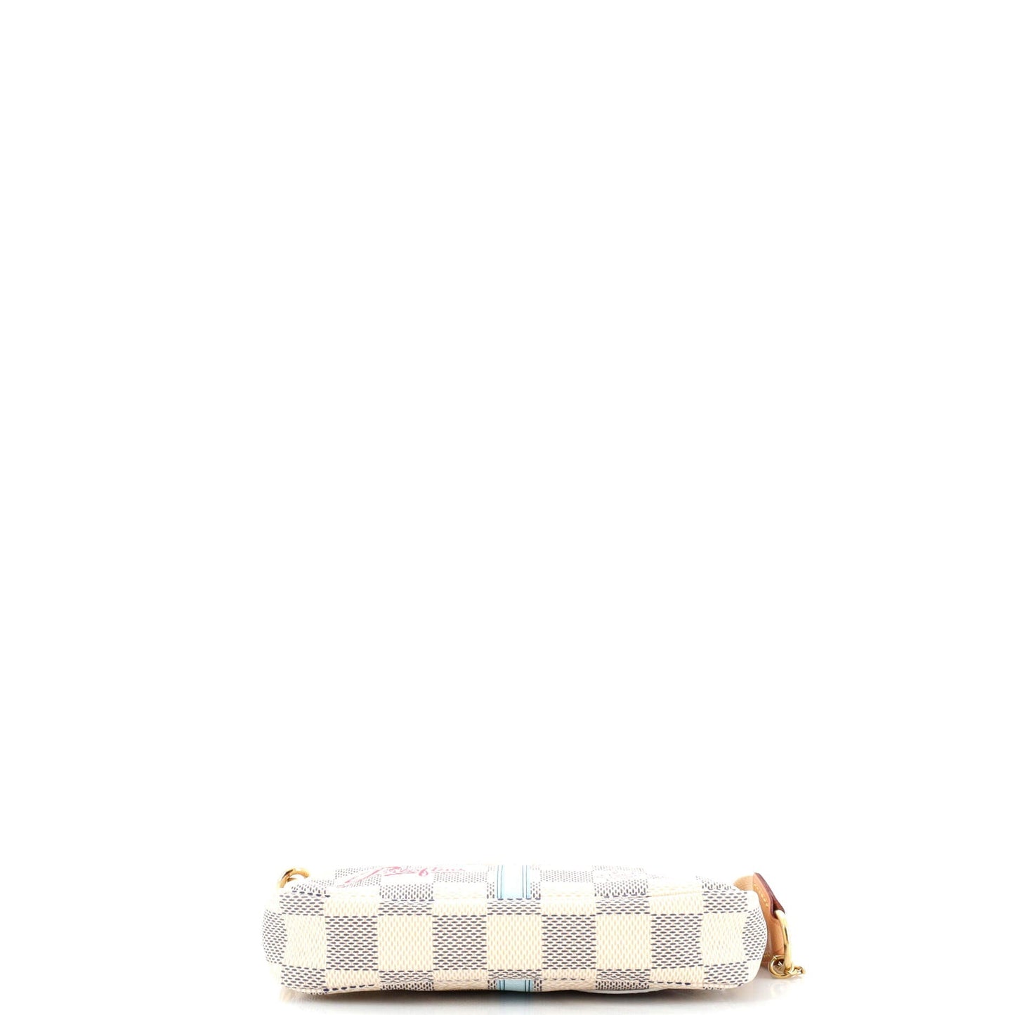 Louis Vuitton Pochette Accessoires Limited Edition Cities Damier Summer Trunks Mini
