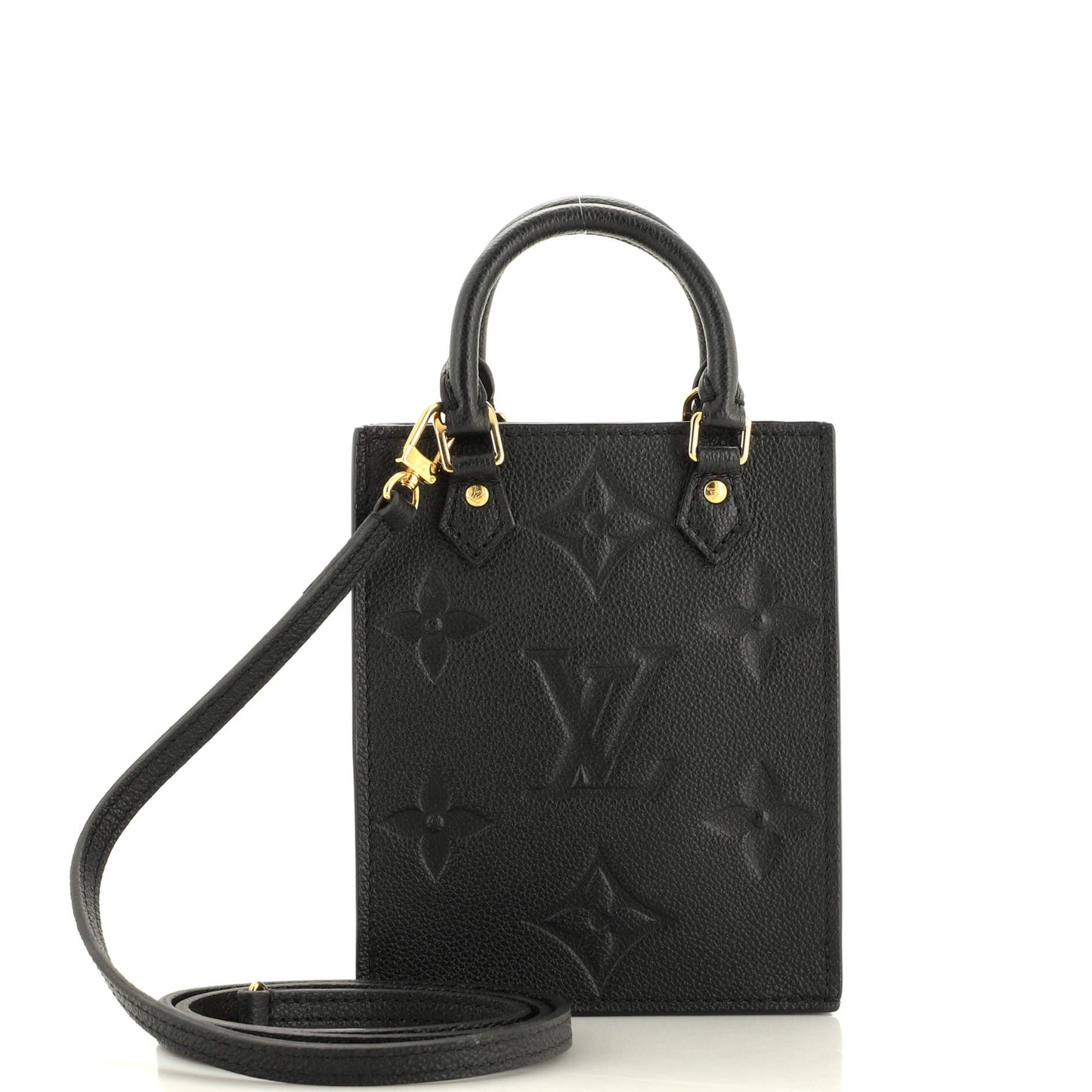 Louis Vuitton Petit Sac Plat Bag Monogram Empreinte Giant