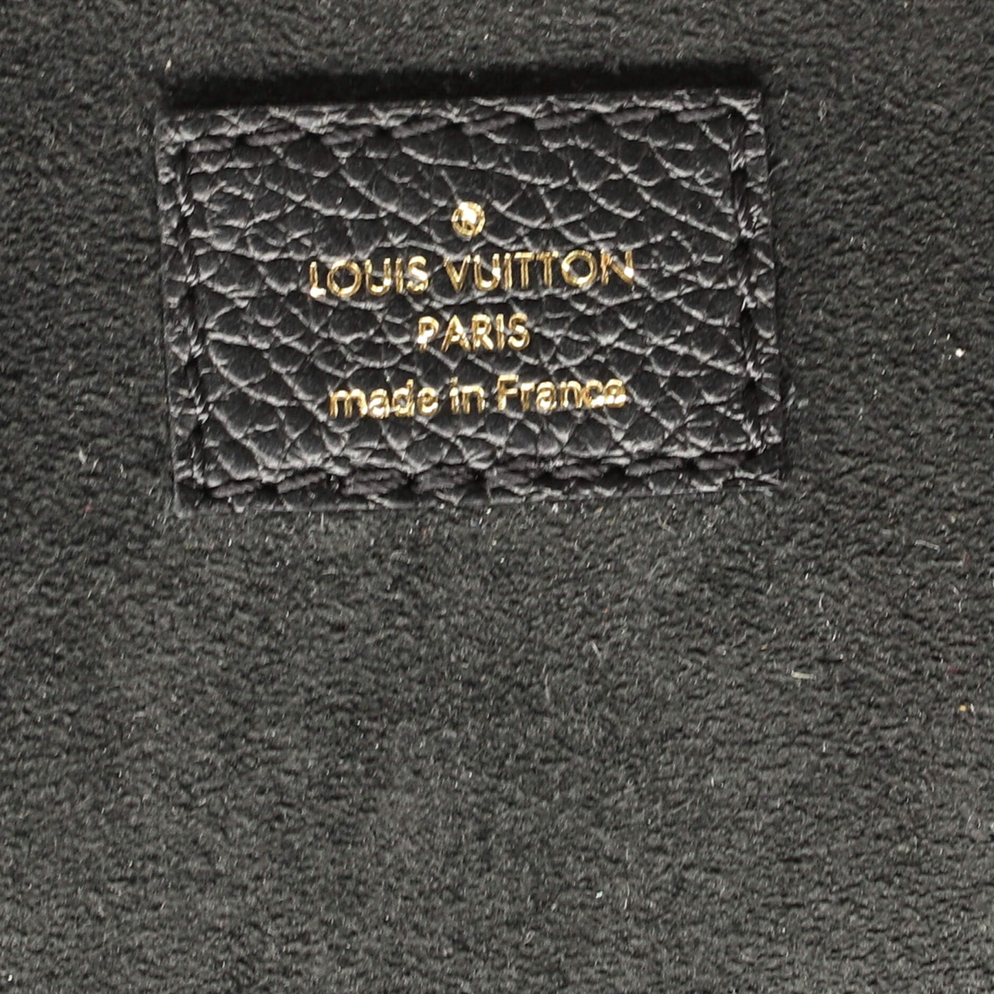 Louis Vuitton Petit Sac Plat Bag Monogram Empreinte Giant