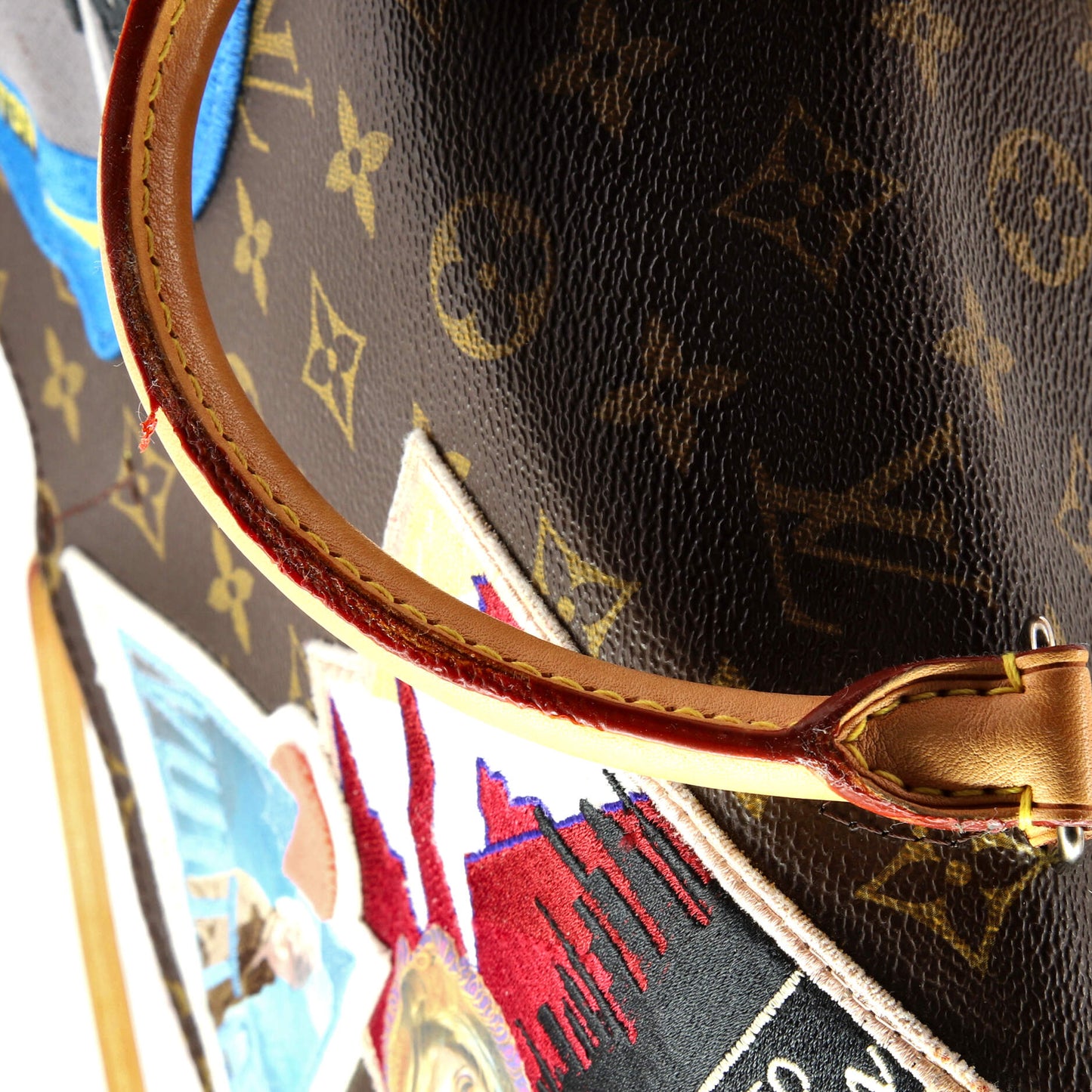 Louis Vuitton Cindy Sherman Camera Messenger Bag Patch Embellished Monogram Canvas