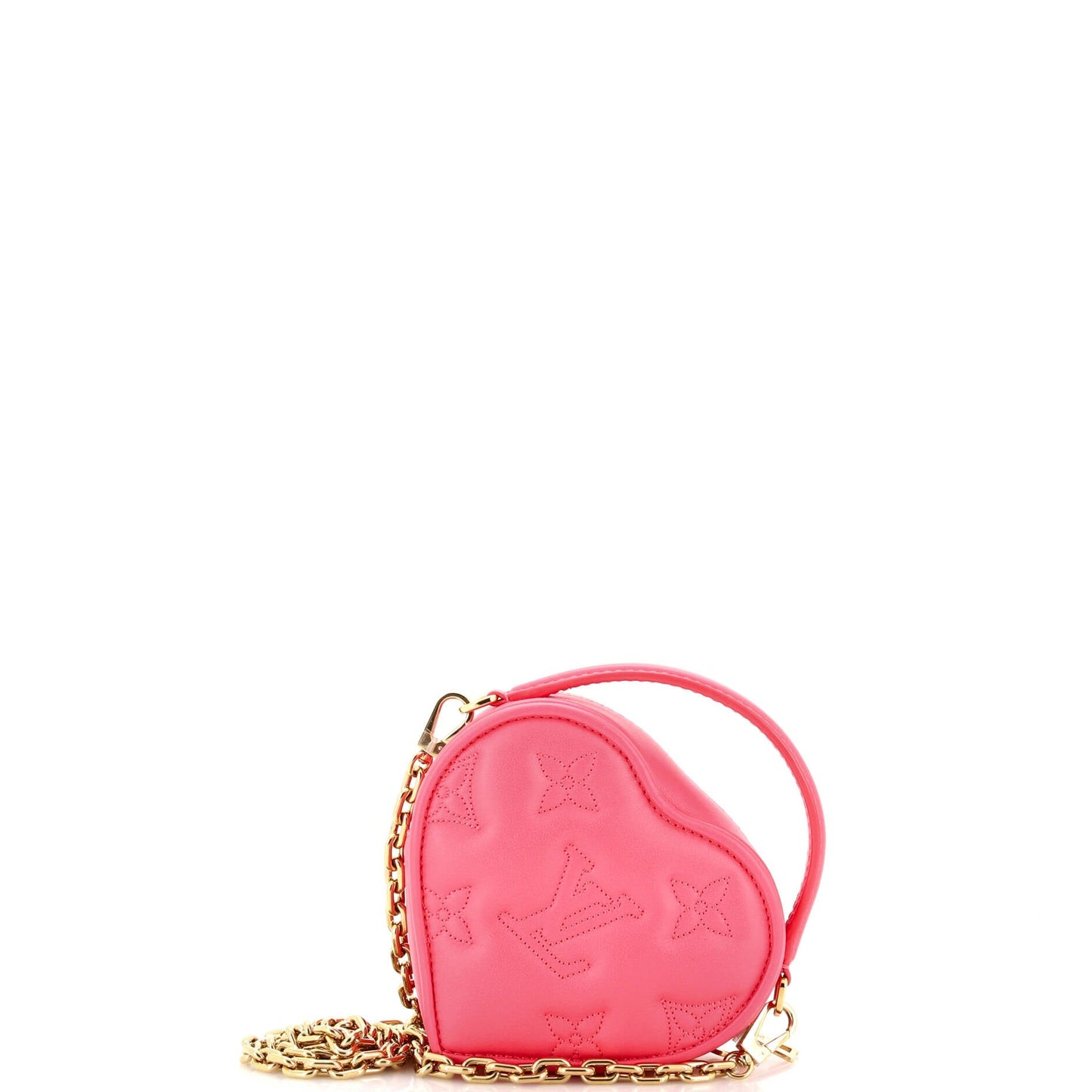 Louis Vuitton Pop My Heart Pouch Bag Bubblegram Leather