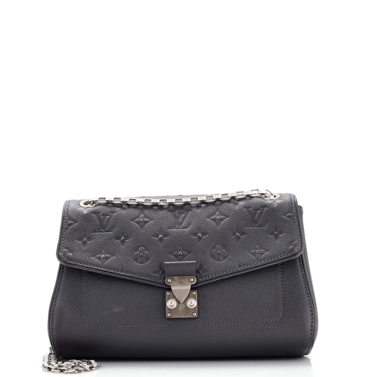 Louis Vuitton Saint Germain Handbag Studded Monogram Empreinte Leather PM