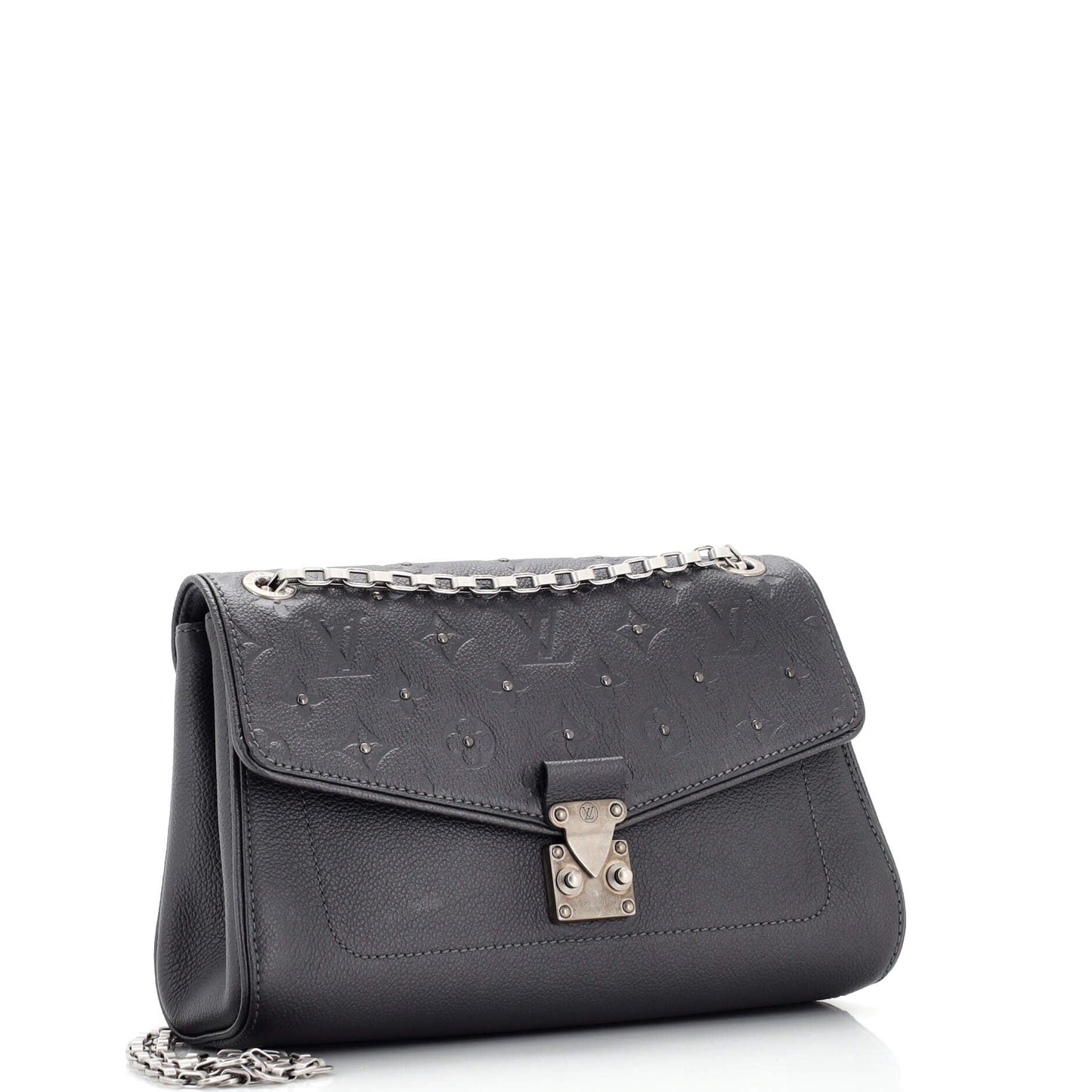 Louis Vuitton Saint Germain Handbag Studded Monogram Empreinte Leather PM