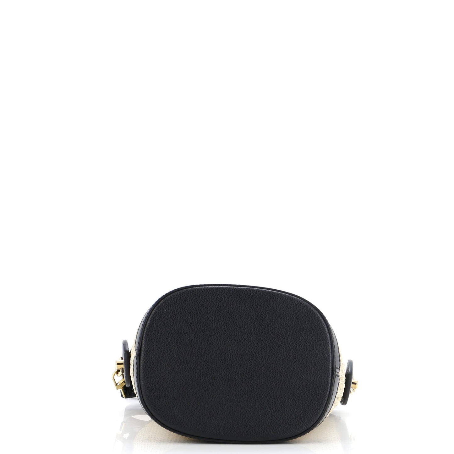 Louis Vuitton Petit Bucket NM Bag Raffia with Leather