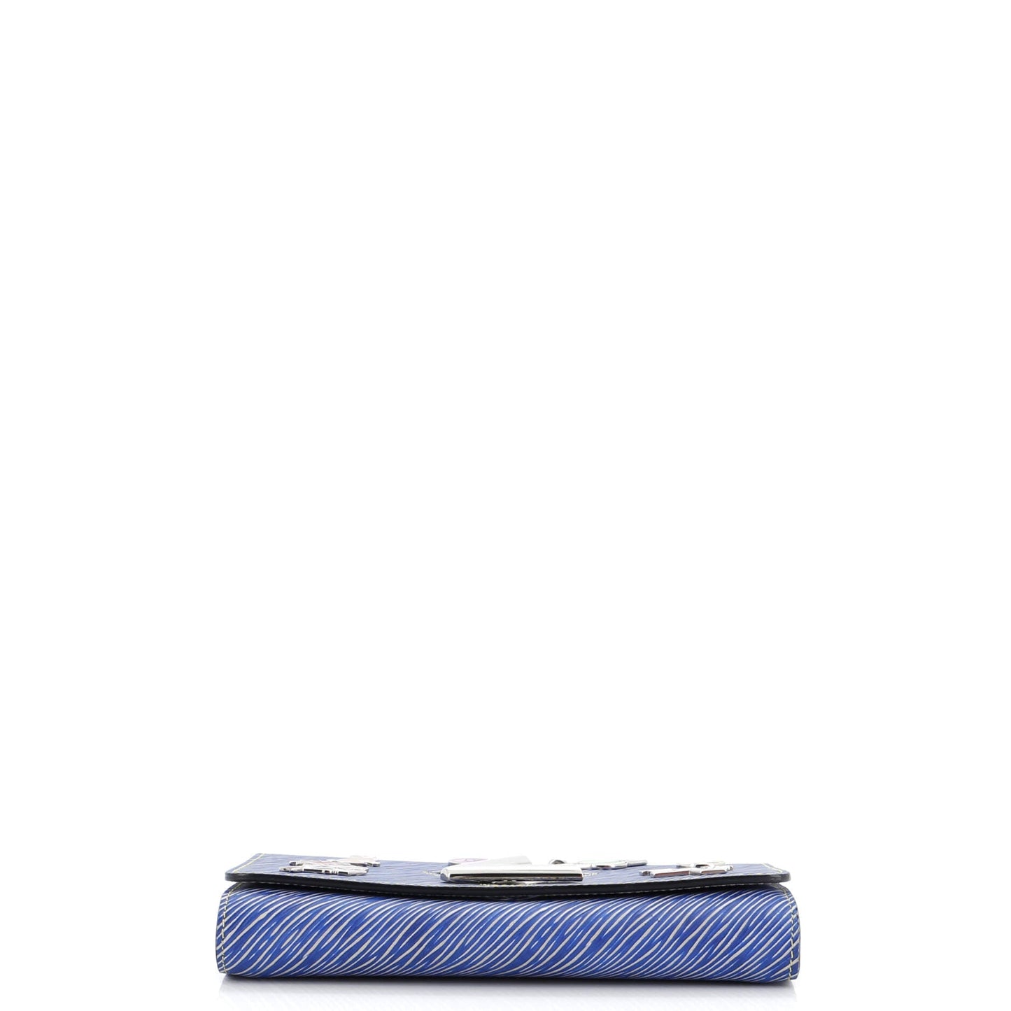 Louis Vuitton Twist Chain Wallet Limited Edition Pin Embellished Epi Leather