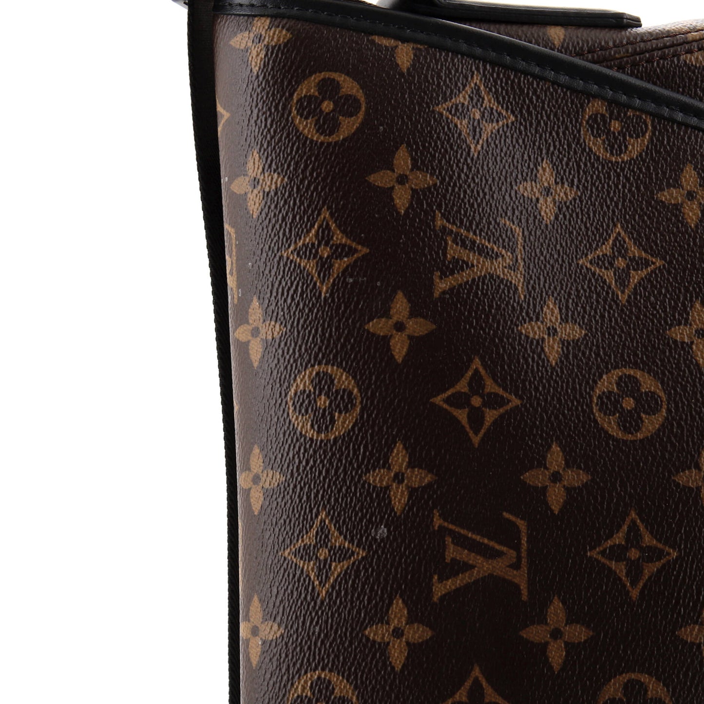 Louis Vuitton Magnetic Messenger Bag Macassar Monogram Canvas